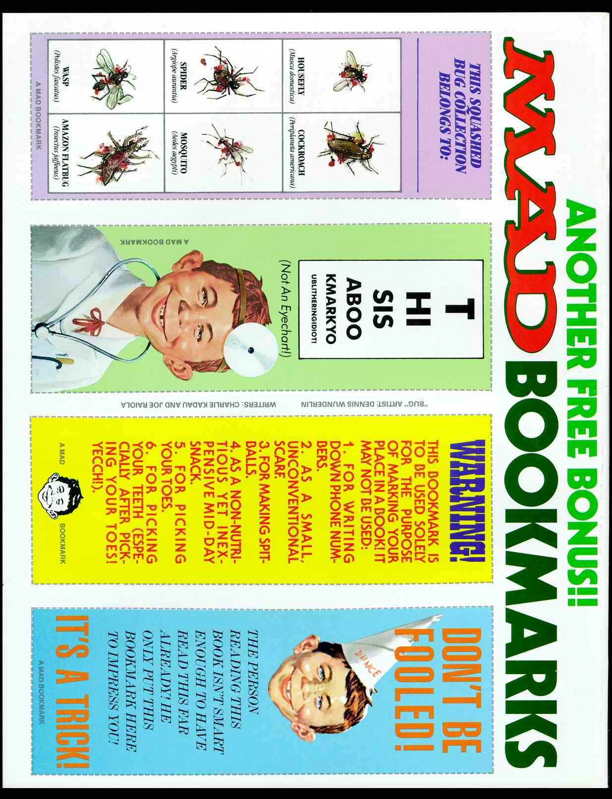 Read online MAD comic -  Issue #287 - 52