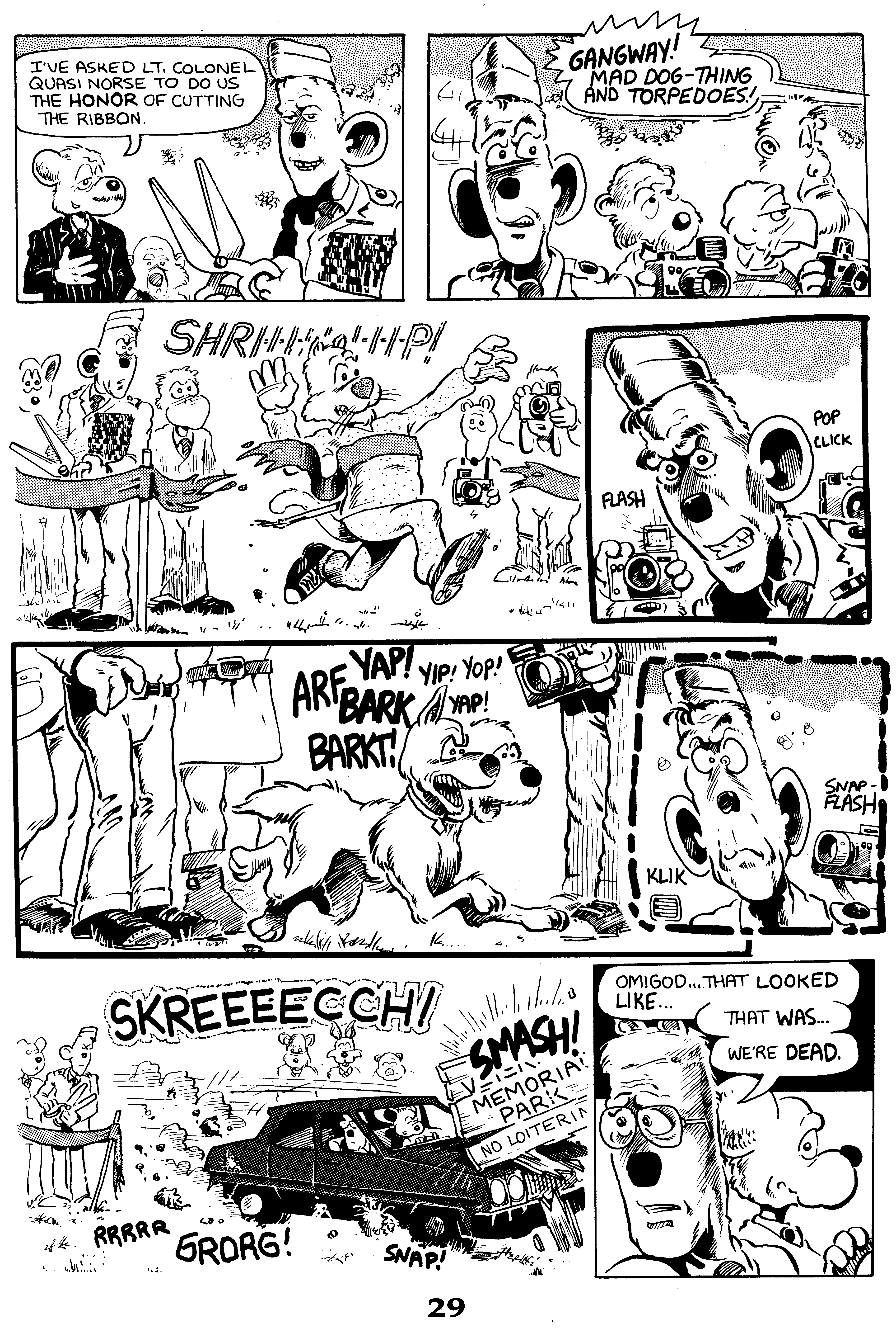 Read online Critters comic -  Issue #28 - 31