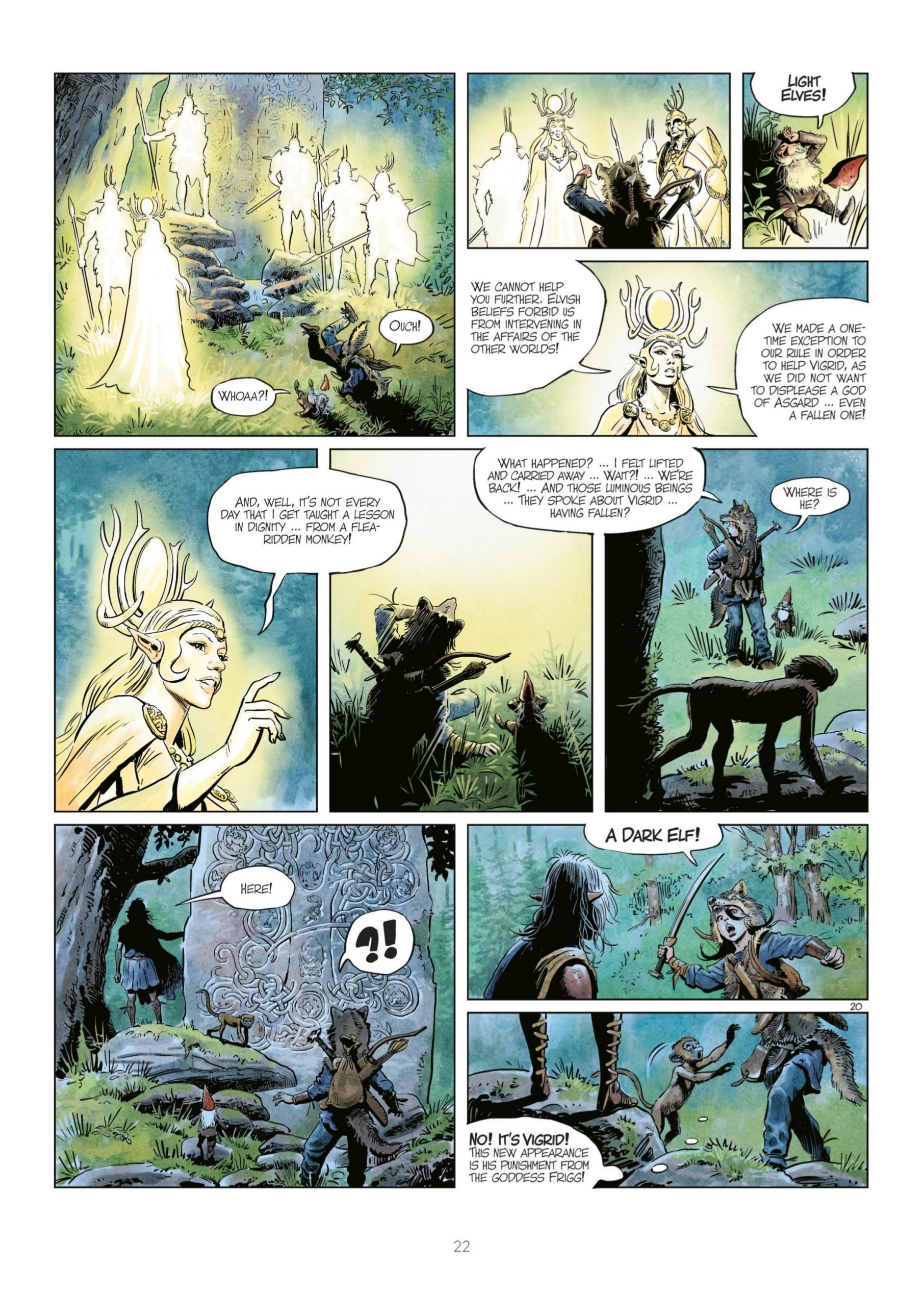 Read online The World of Thorgal: Wolfcub comic -  Issue #7 - 24