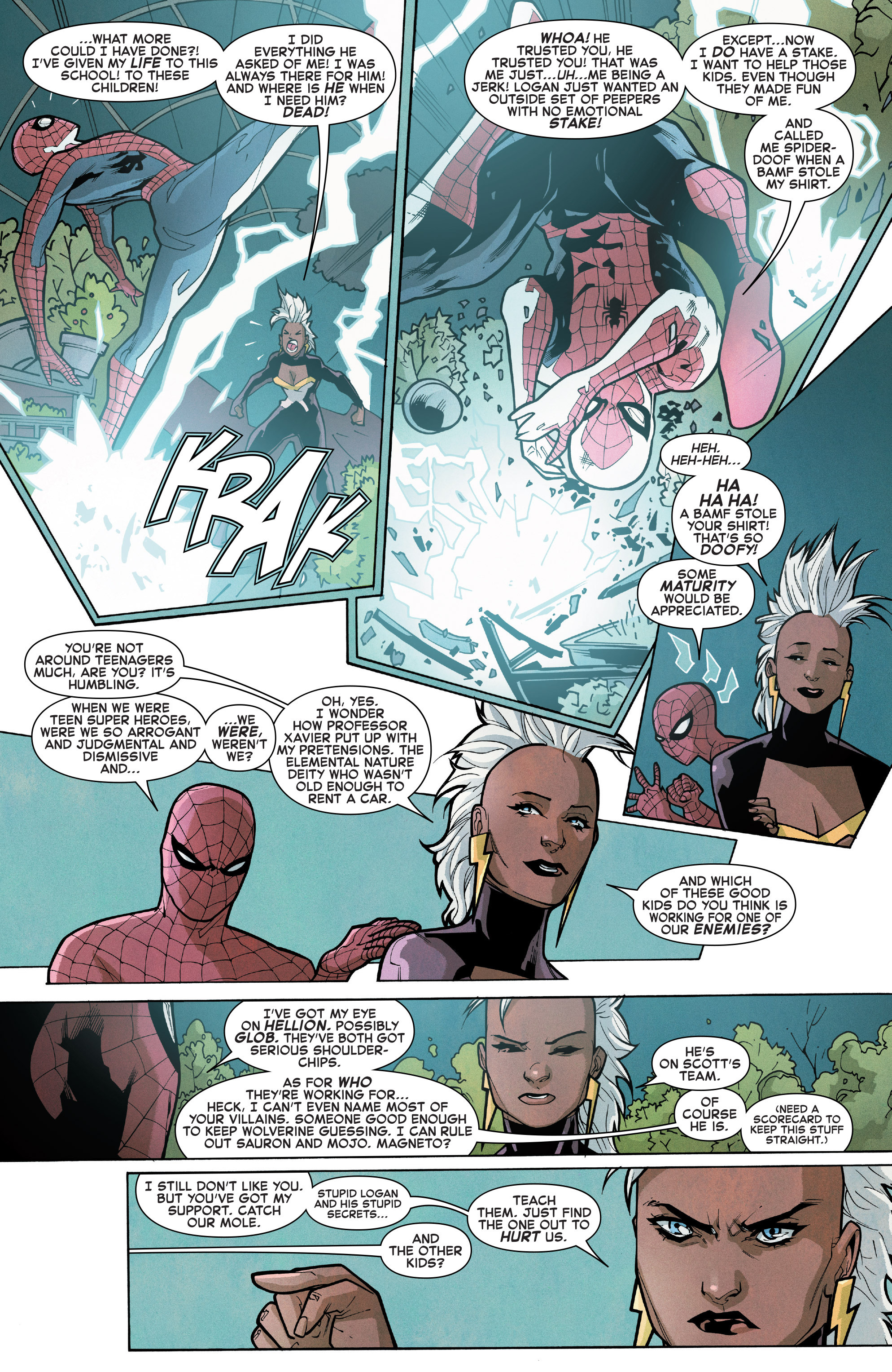Read online Spider-Man & the X-Men comic -  Issue #4 - 8