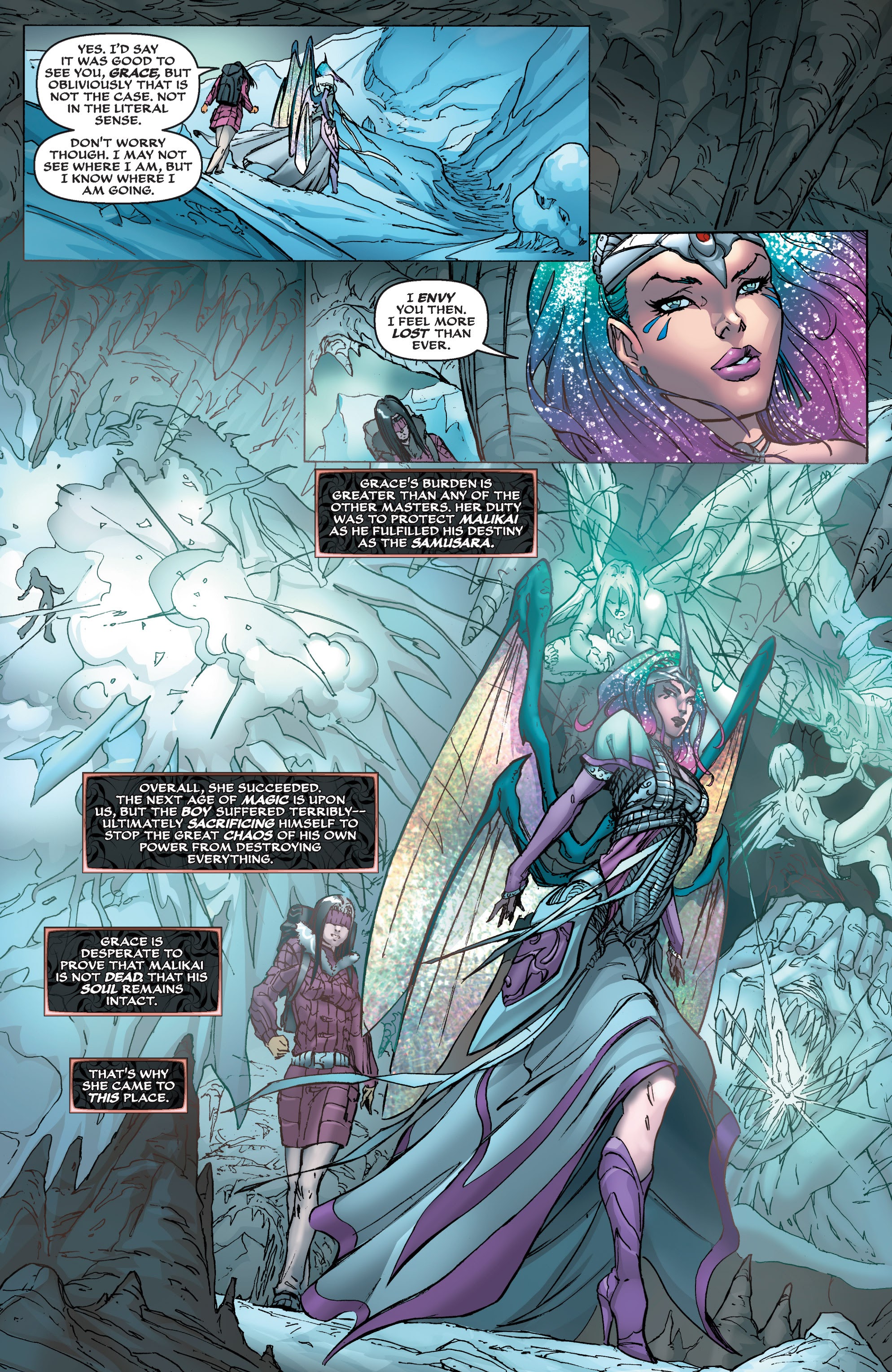 Read online Soulfire: Search For the Light comic -  Issue # TPB - 99