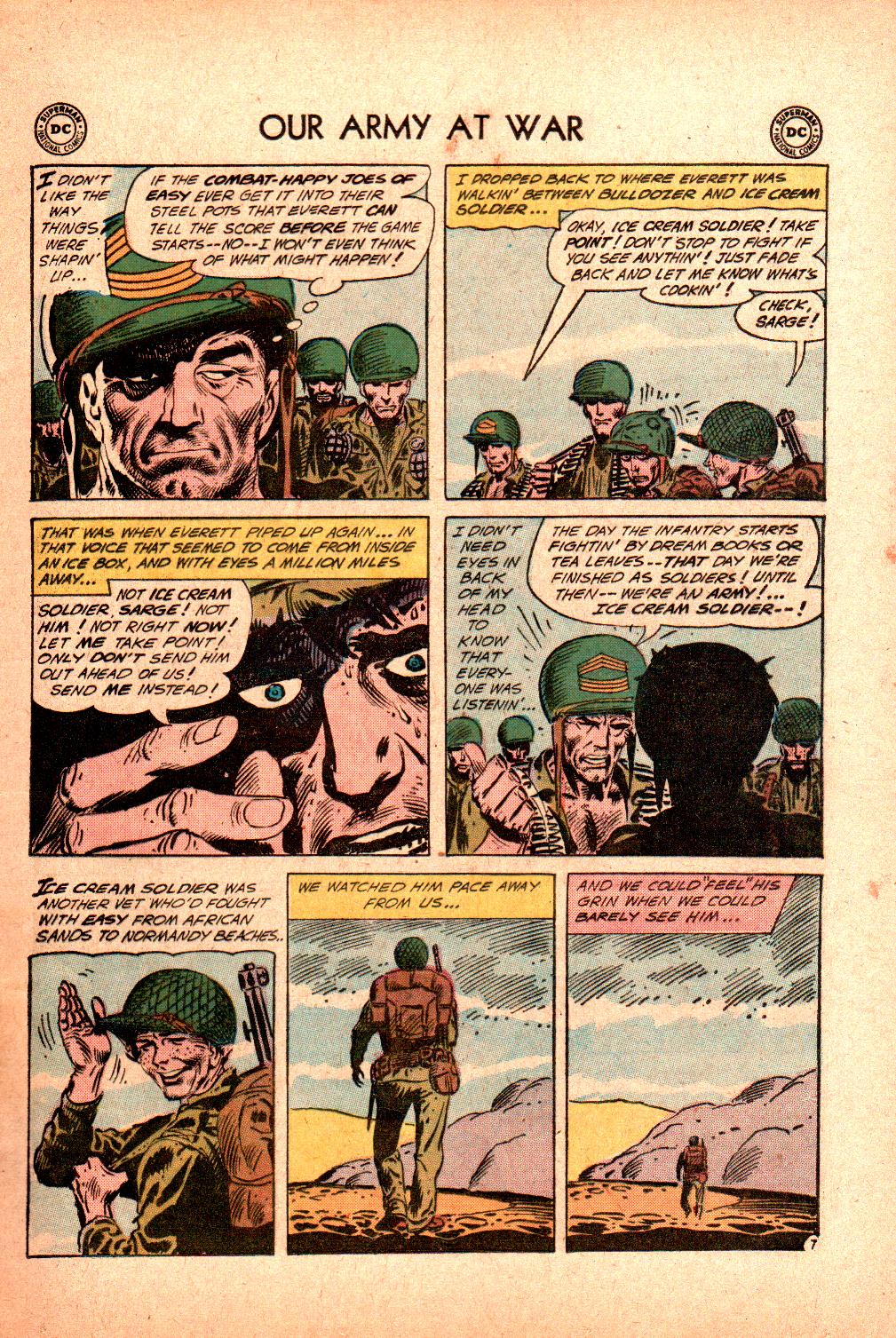 Read online Our Army at War (1952) comic -  Issue #107 - 9