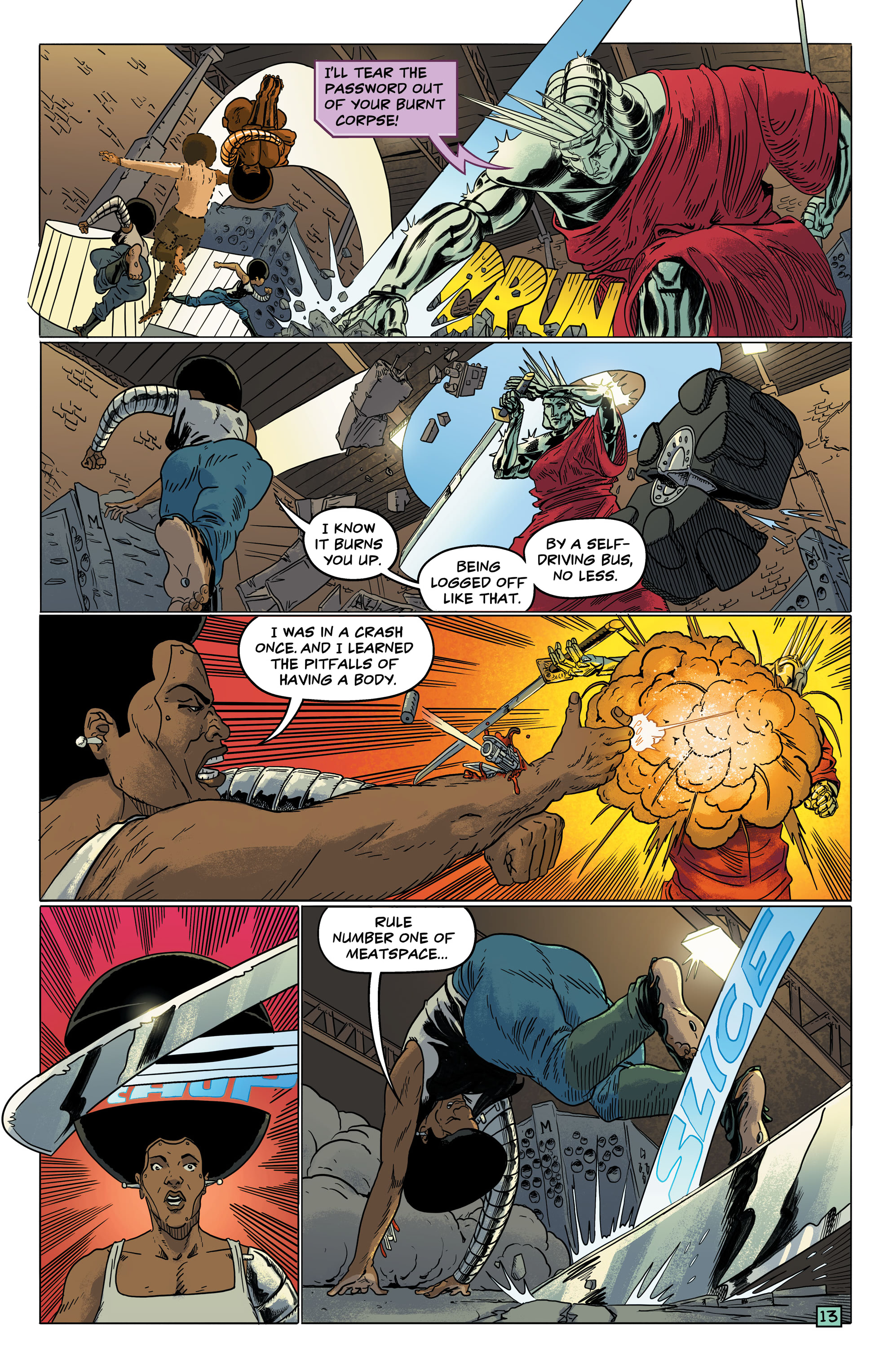 Read online Justice Warriors comic -  Issue #6 - 14