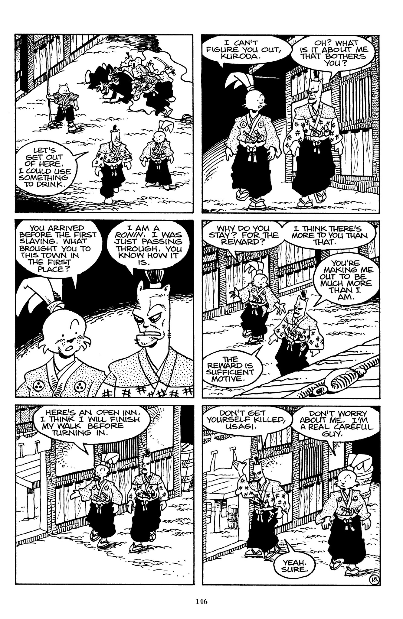 Read online The Usagi Yojimbo Saga comic -  Issue # TPB 3 - 144