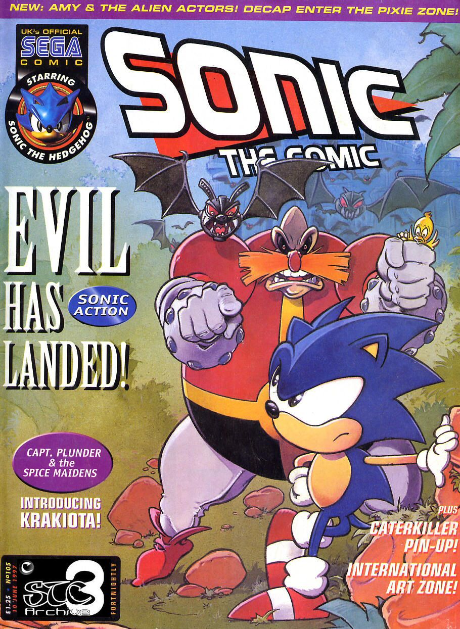 Read online Sonic the Comic comic -  Issue #105 - 1