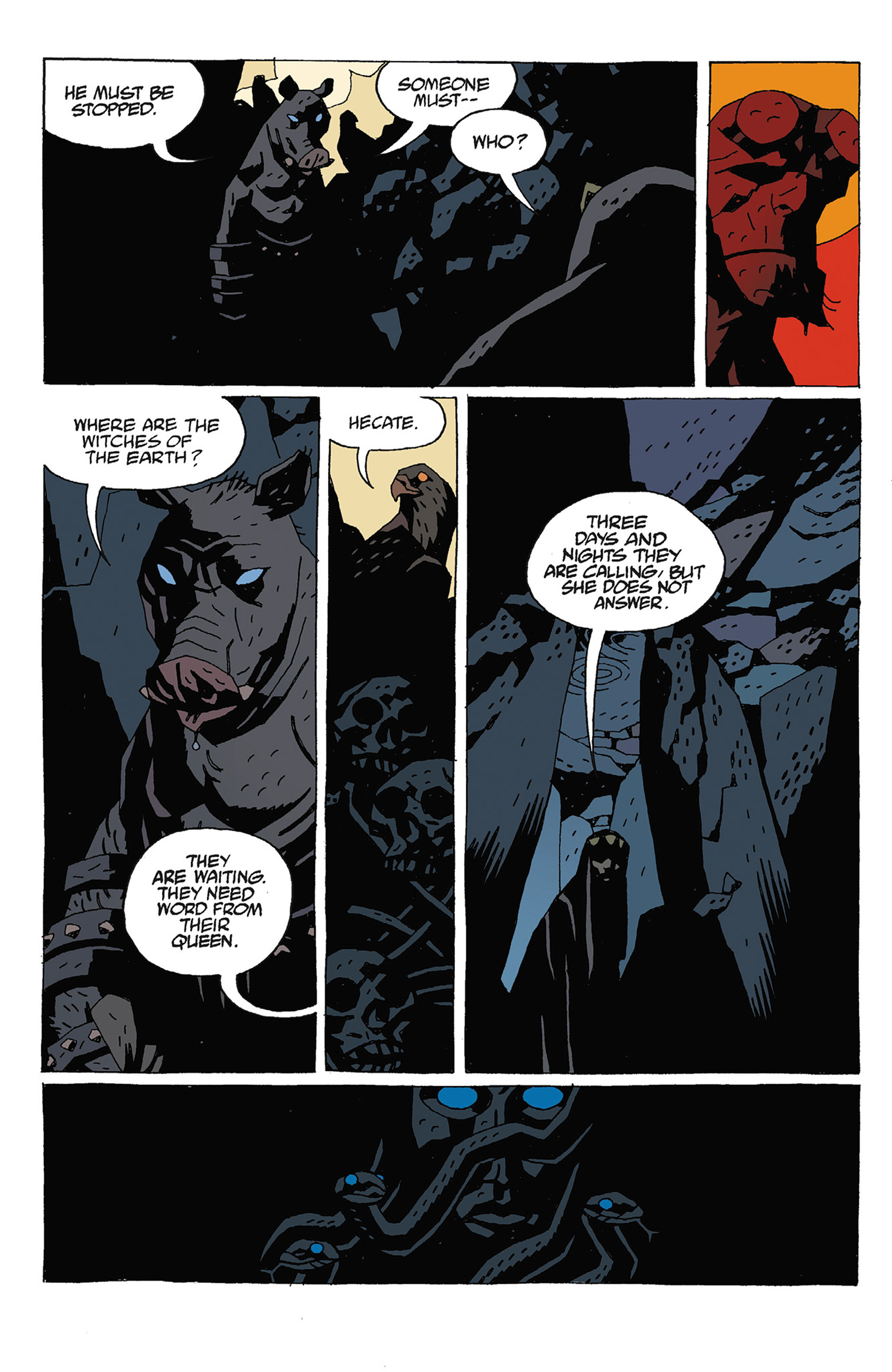 Read online Hellboy: Strange Places comic -  Issue # TPB - 128