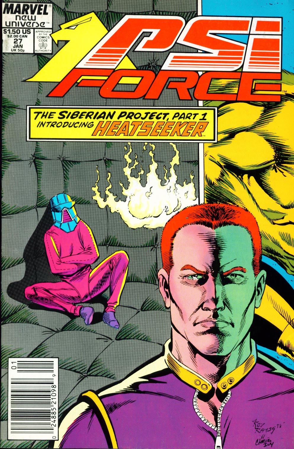 Read online Psi-Force comic -  Issue #27 - 1