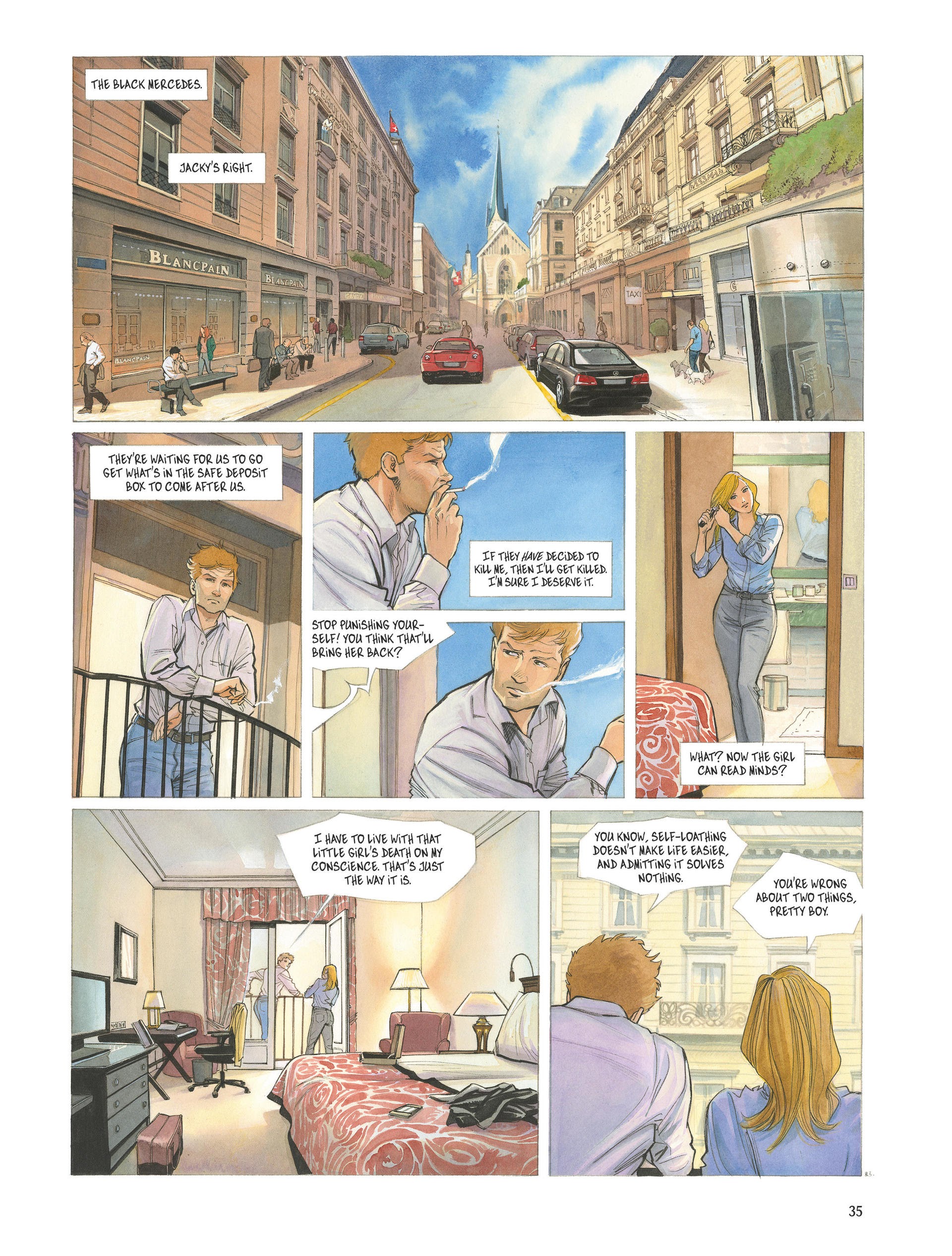 Read online The Bleiberg Project comic -  Issue #1 - 35