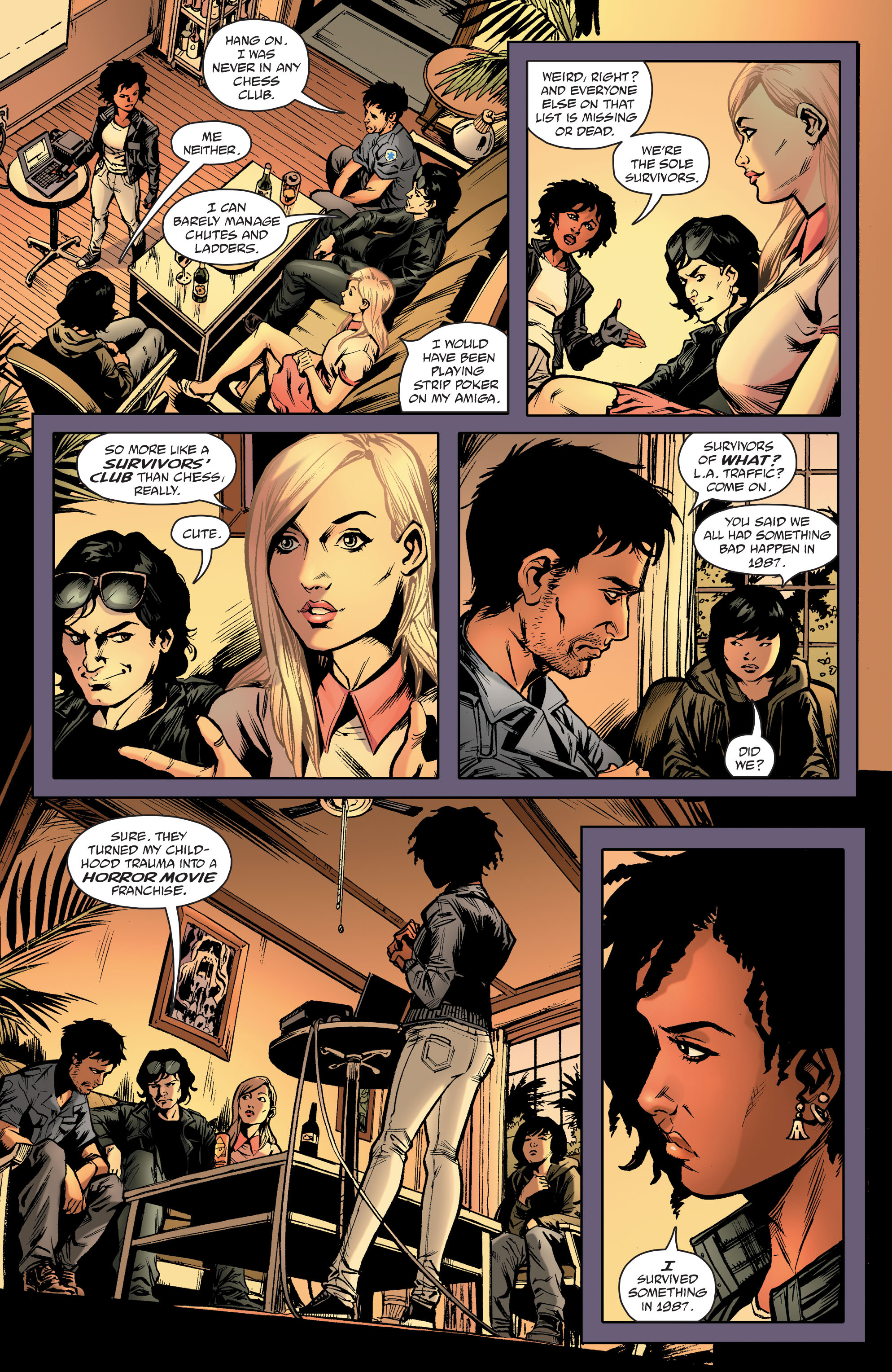 Read online Survivors' Club comic -  Issue #1 - 5