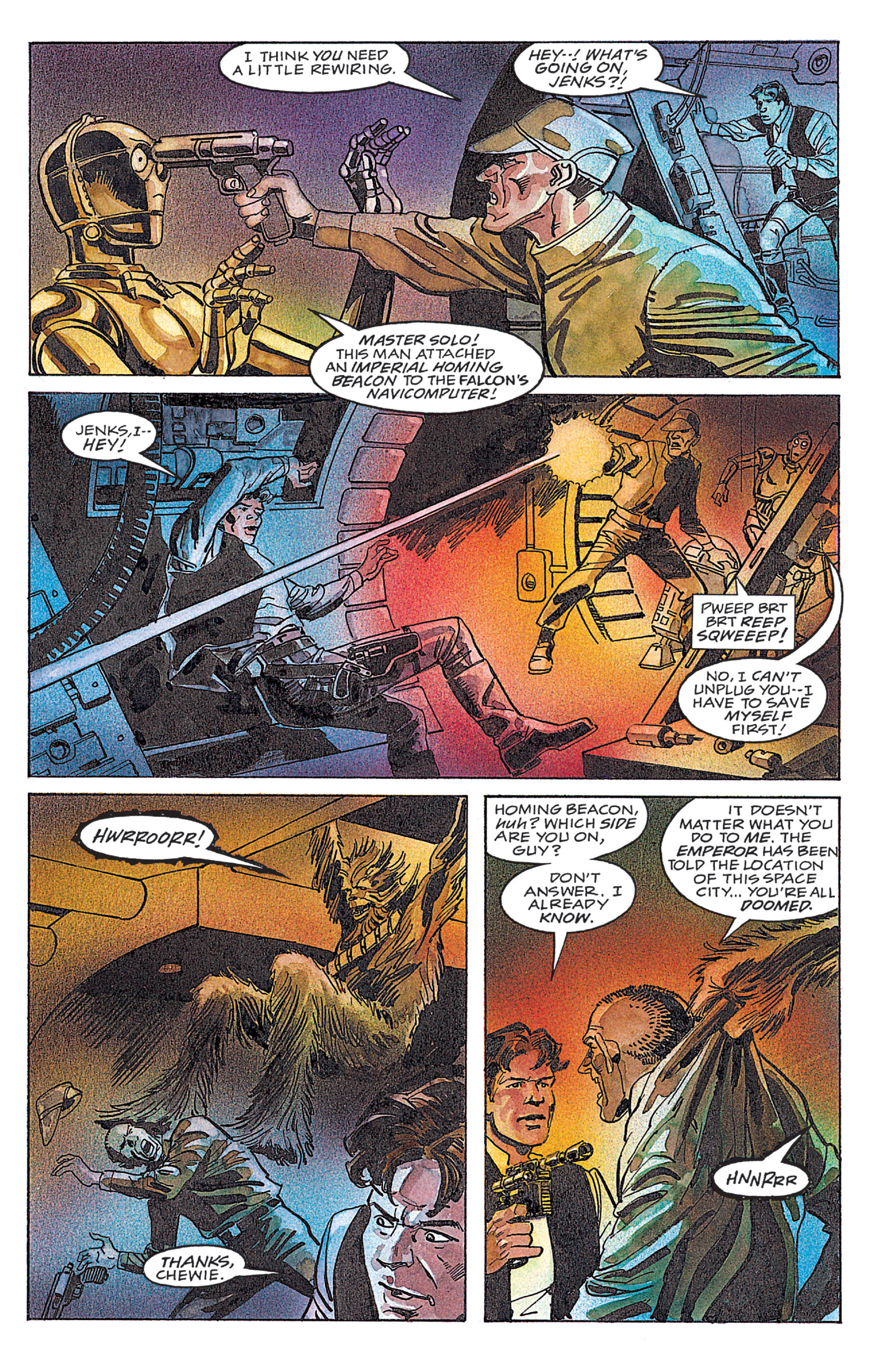 Read online Star Wars: Dark Empire Trilogy comic -  Issue # TPB (Part 4) - 17