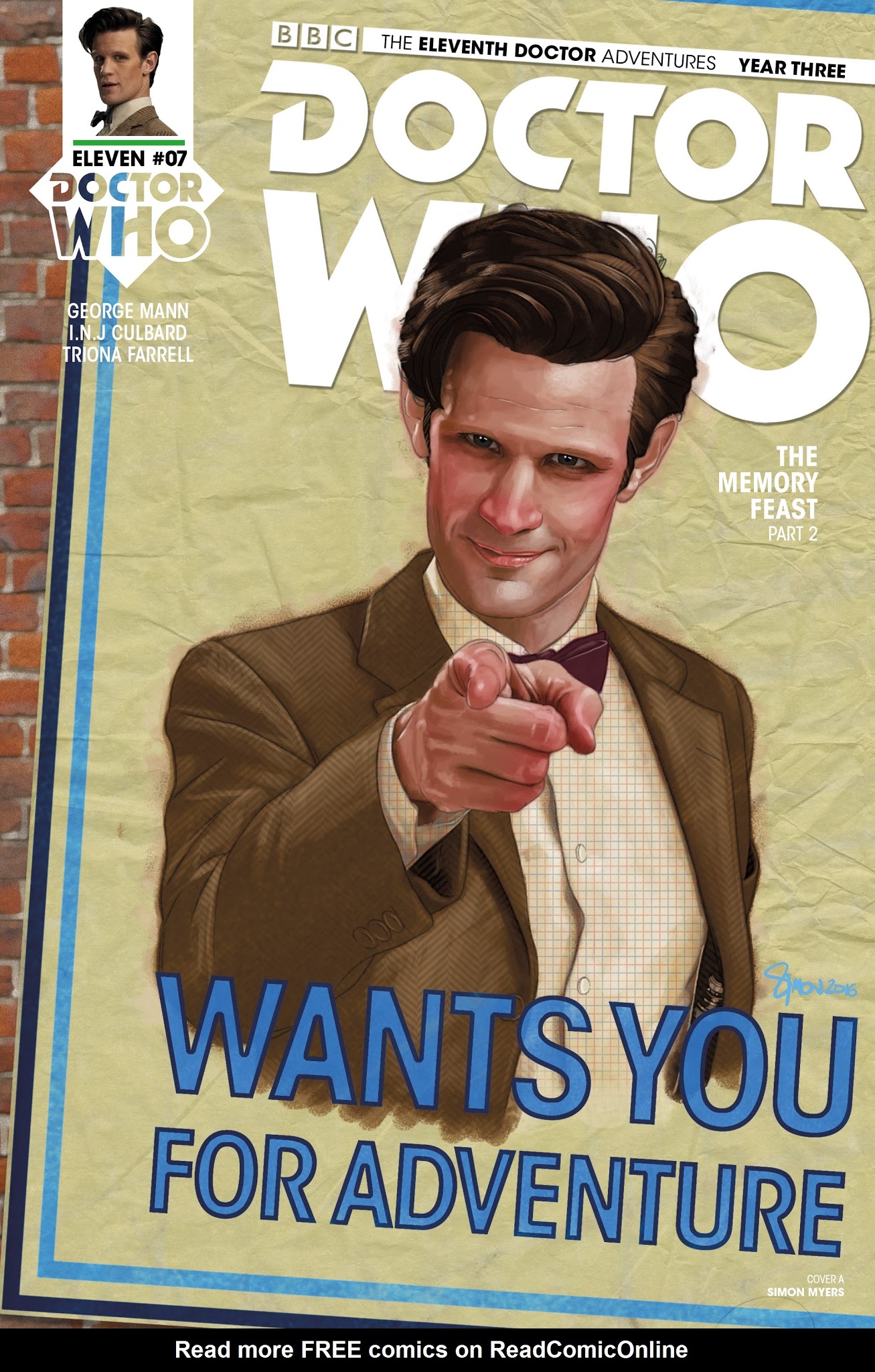 Read online Doctor Who: The Eleventh Doctor Year Three comic -  Issue #7 - 1