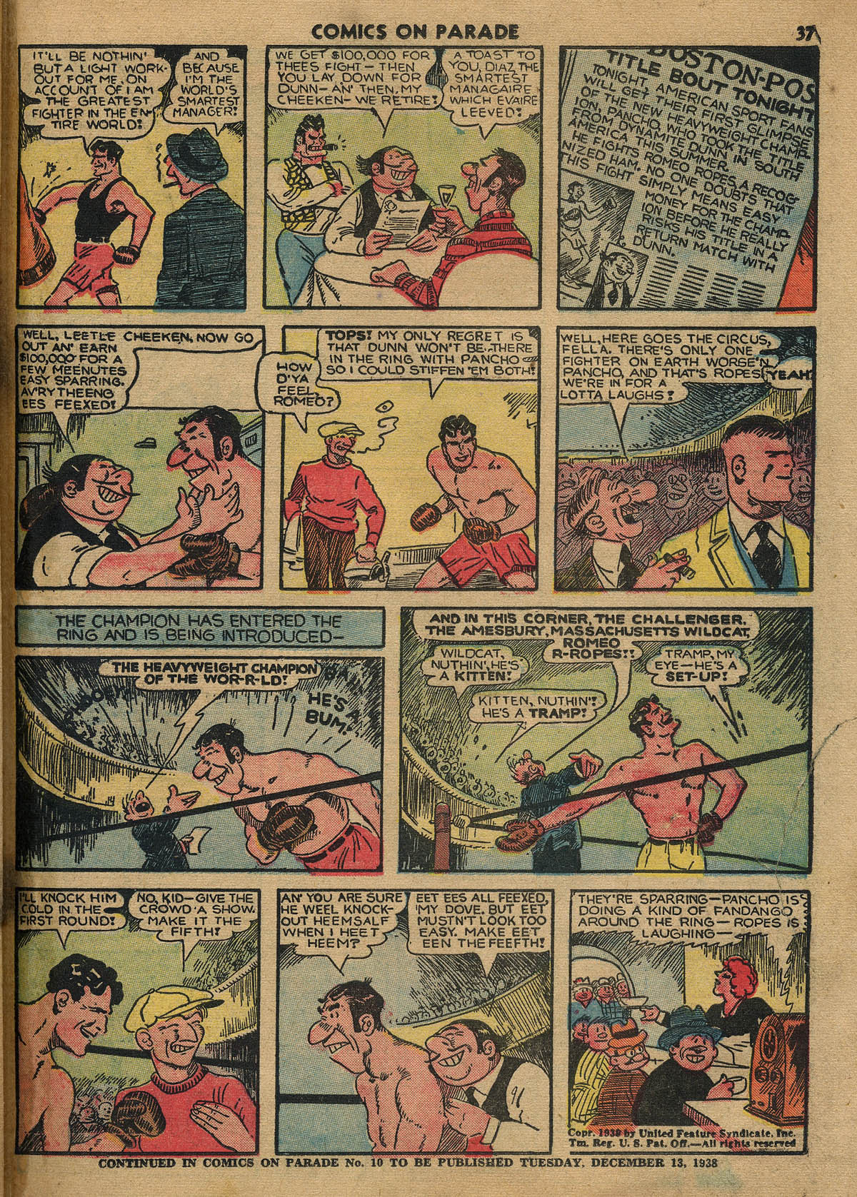 Read online Comics on Parade comic -  Issue #9 - 31