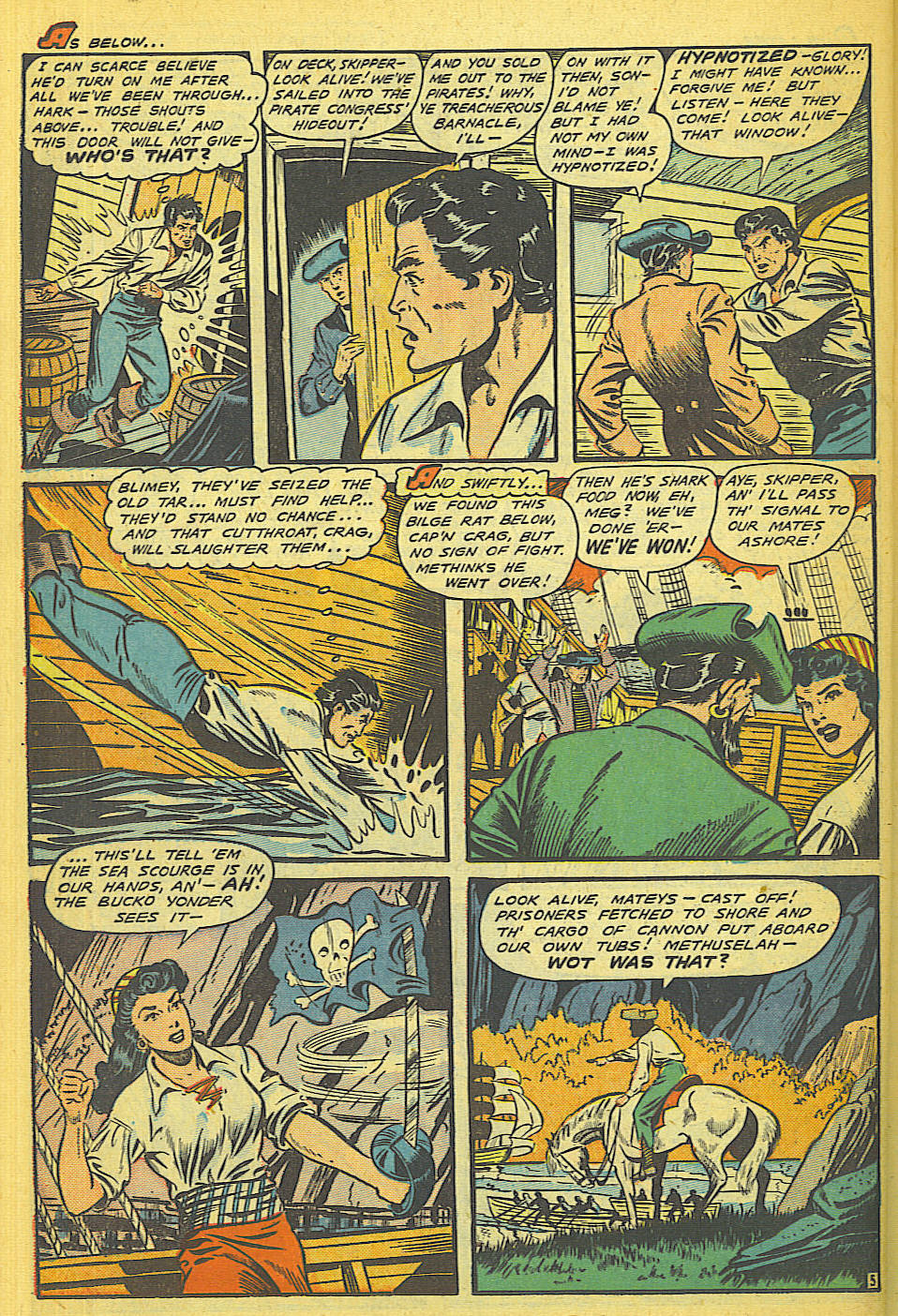 Read online Fight Comics comic -  Issue #63 - 34