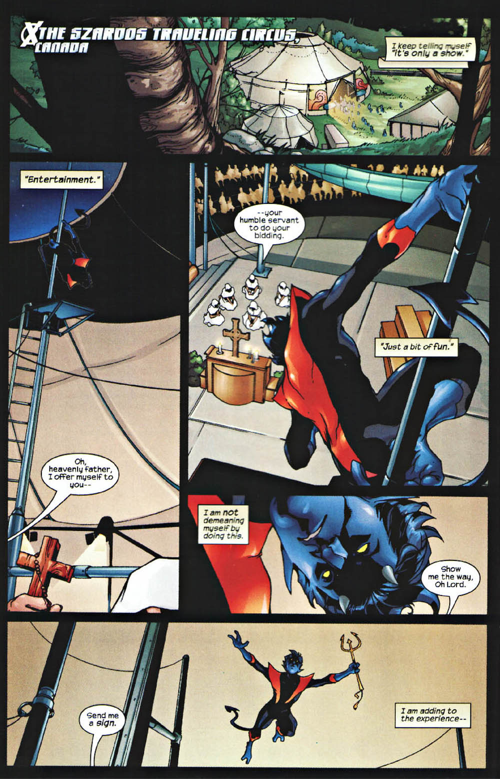 Read online X-Men 2 Movie Prequel: Nightcrawler comic -  Issue # Full - 3