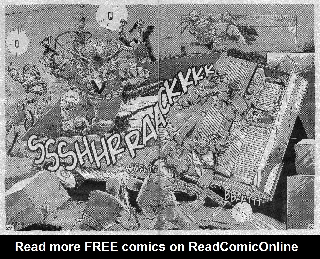 Read online Teenage Mutant Ninja Turtles (1984) comic -  Issue #20 - 29