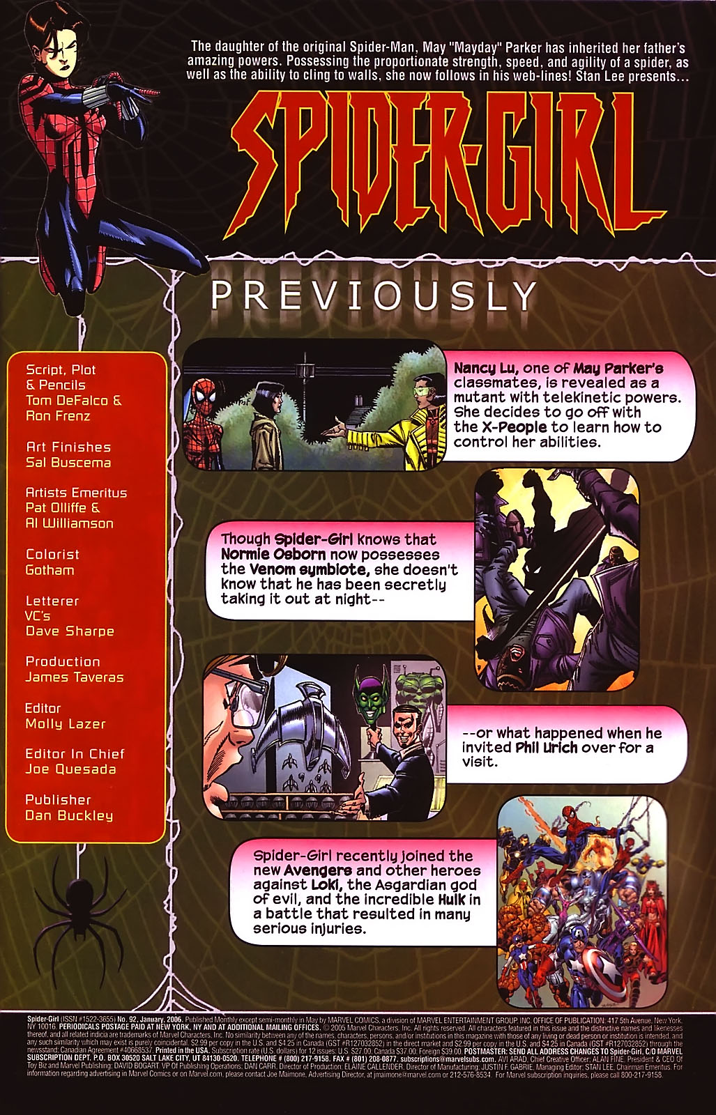 Read online Spider-Girl (1998) comic -  Issue #92 - 2