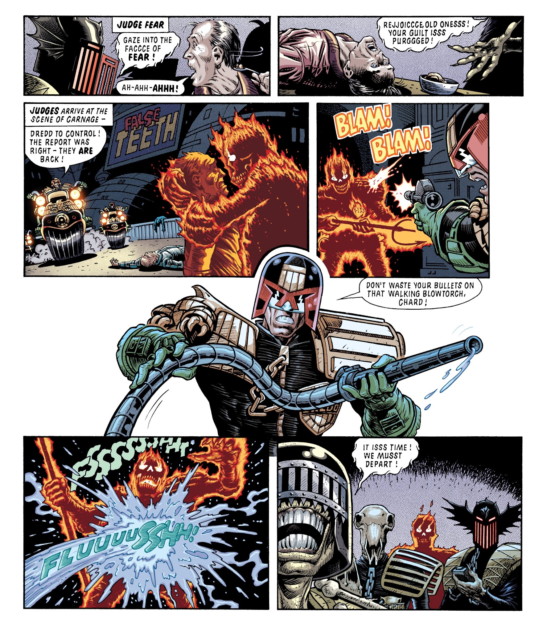 Read online Judge Dredd Classics: The Dark Judges comic -  Issue # TPB - 74