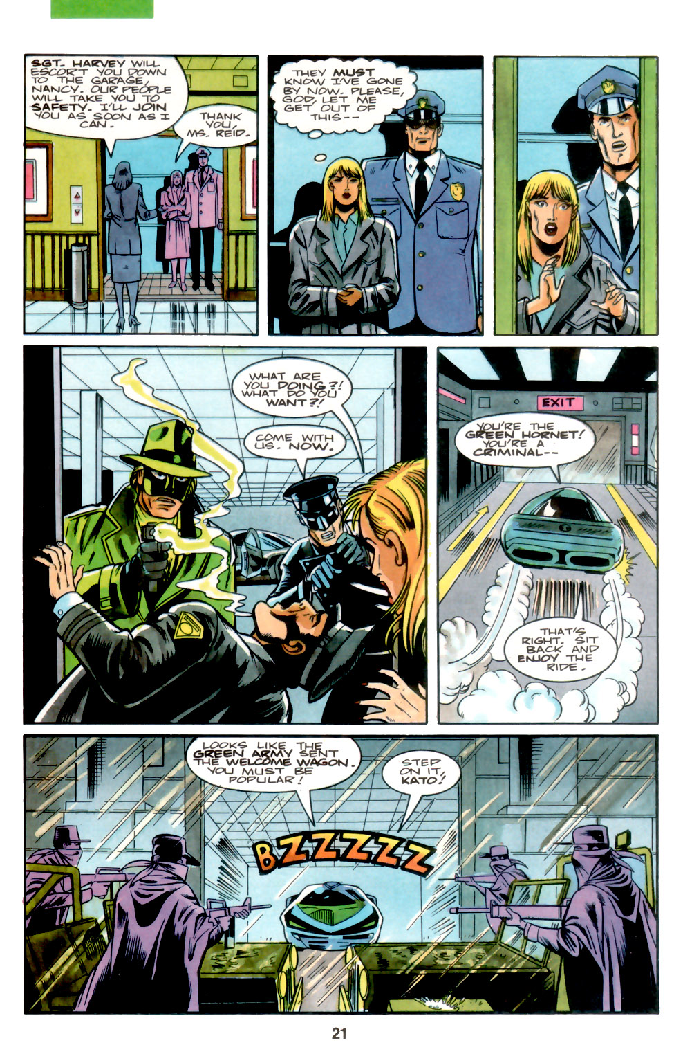 Read online The Green Hornet (1989) comic -  Issue #13 - 22