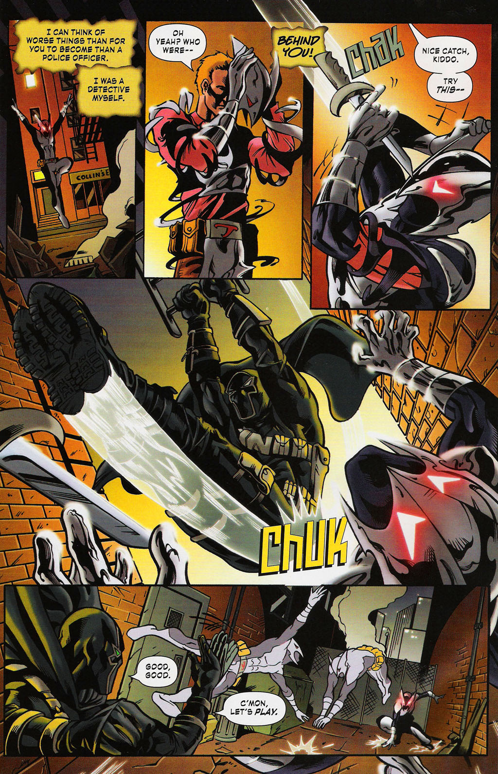 Read online ShadowHawk (2005) comic -  Issue #3 - 4
