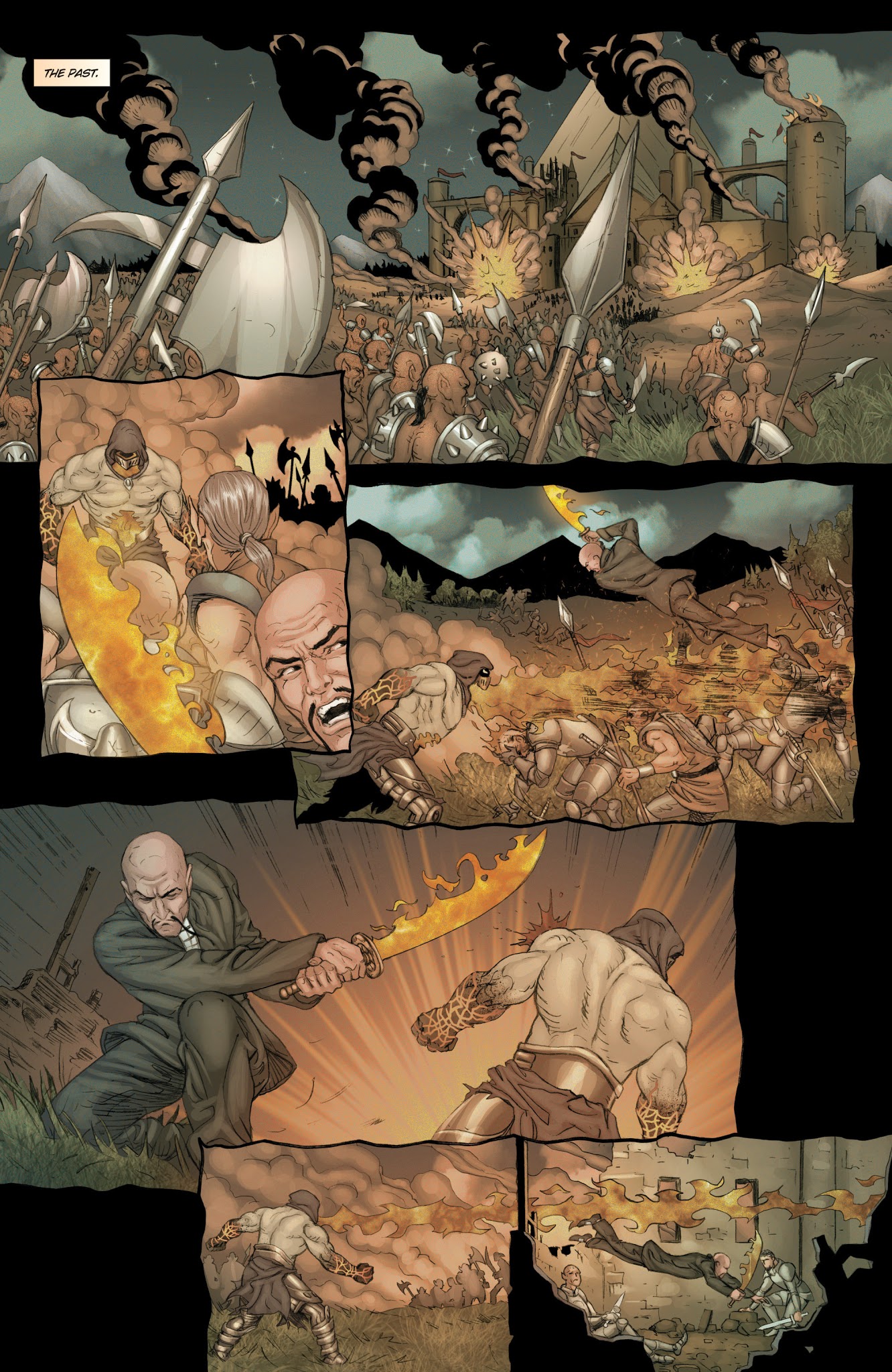 Read online Grimm Fairy Tales presents Realm War Age of Darkness comic -  Issue #6 - 4