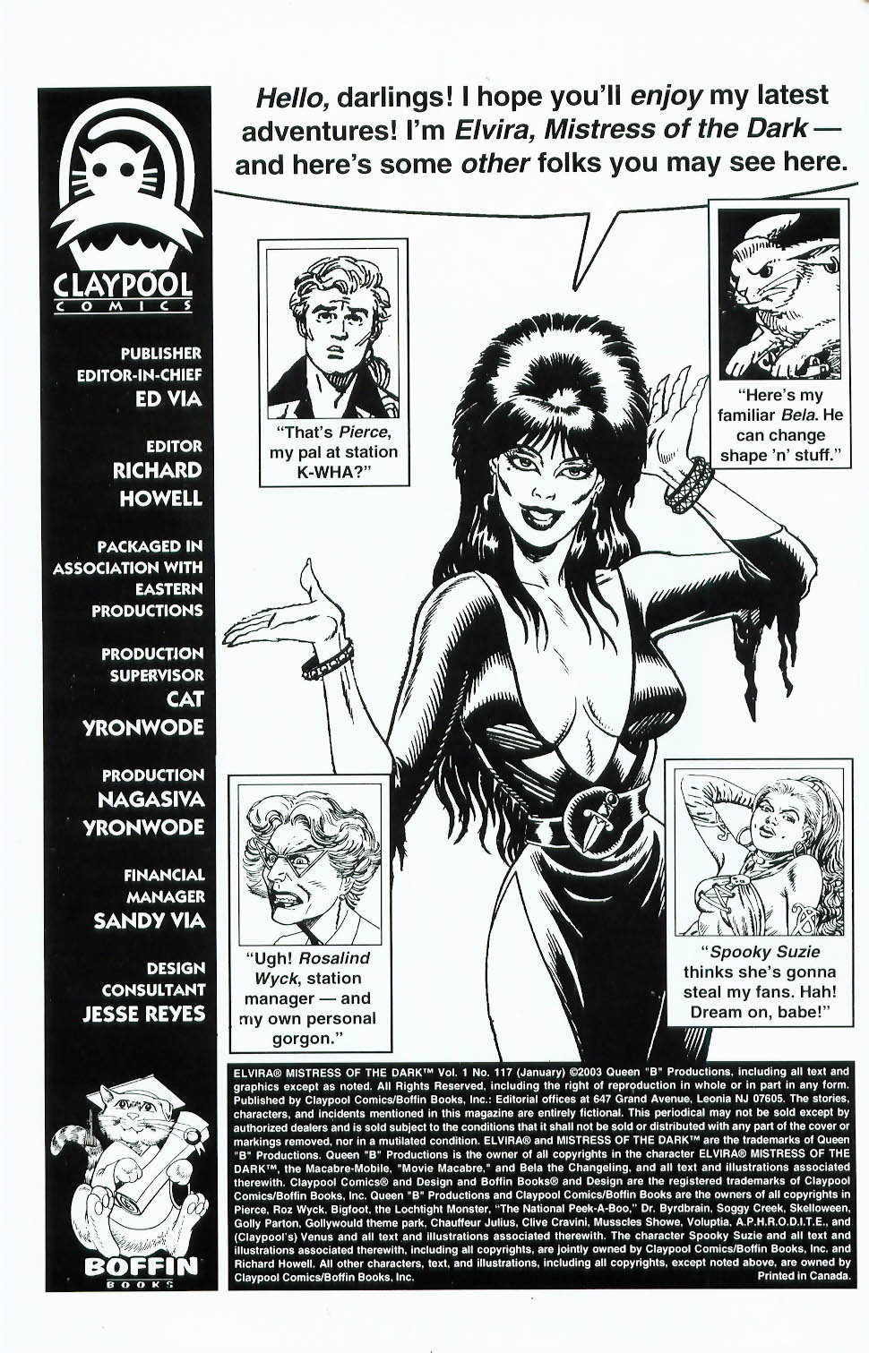 Read online Elvira, Mistress of the Dark comic -  Issue #117 - 2