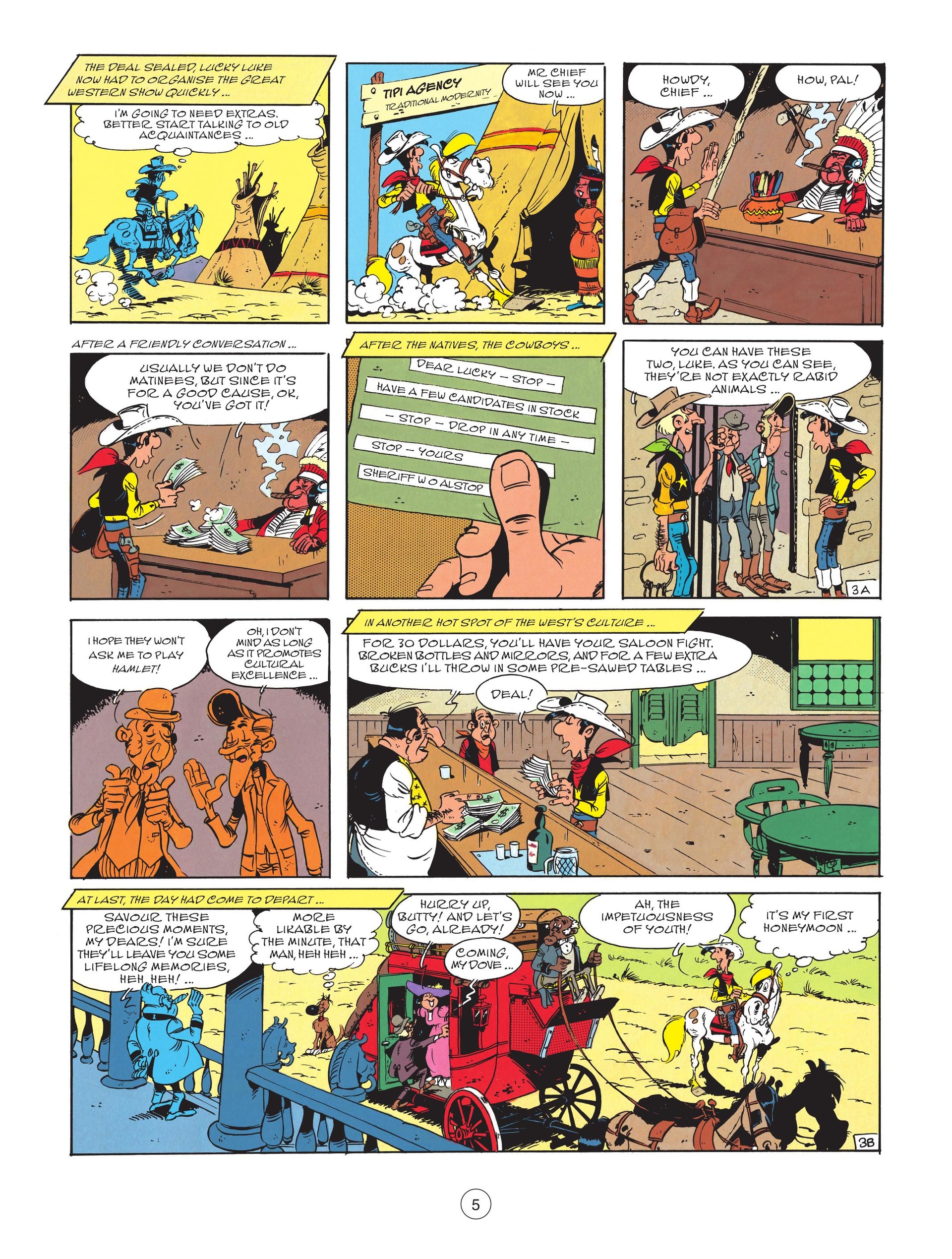Read online A Lucky Luke Adventure comic -  Issue #80 - 7
