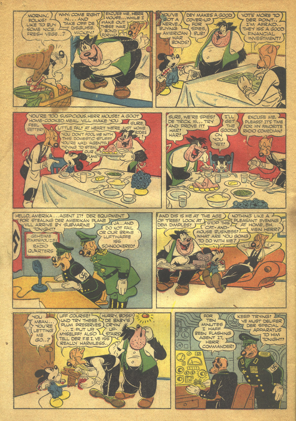 Read online Walt Disney's Comics and Stories comic -  Issue #47 - 48