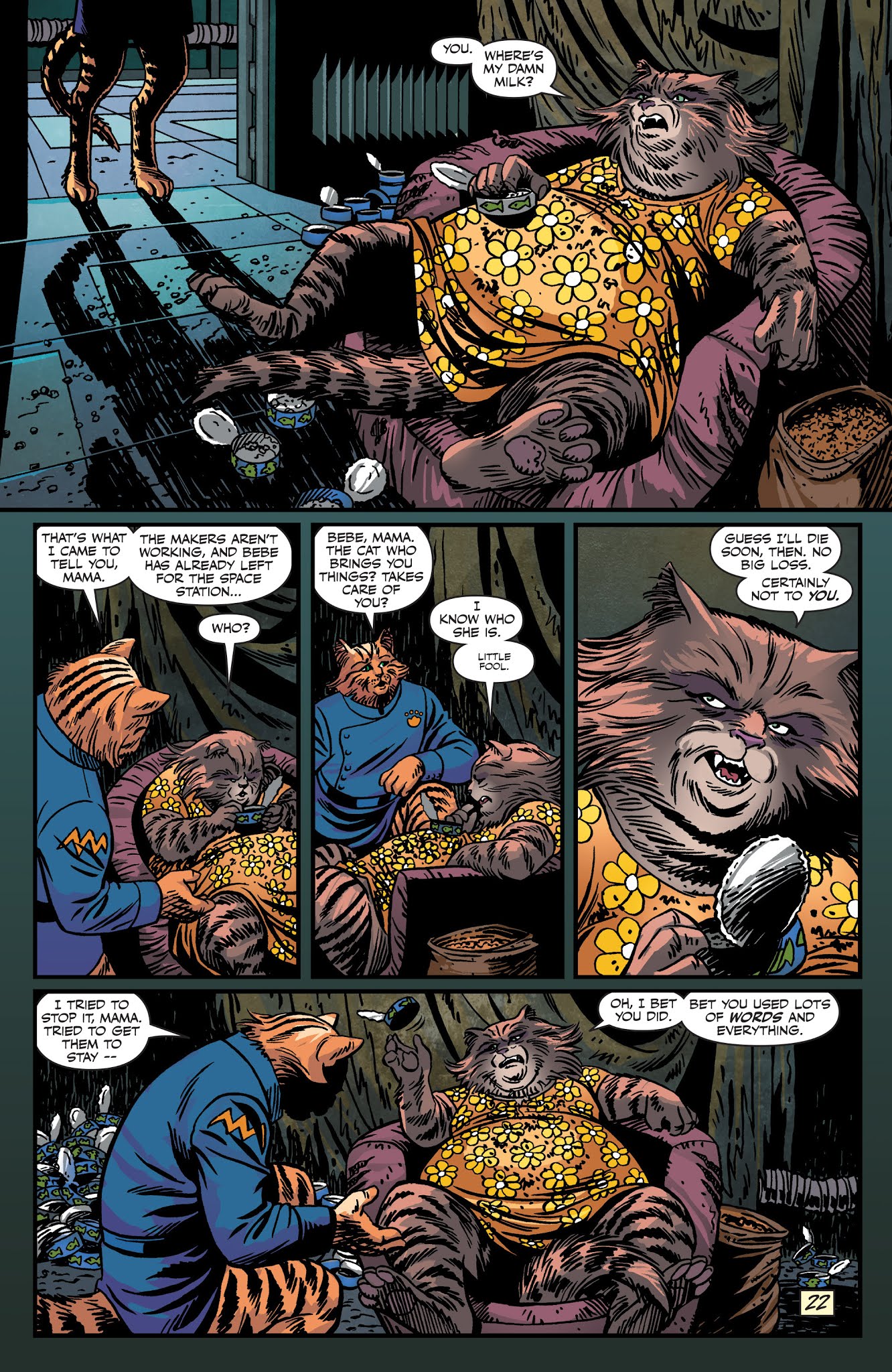 Read online Captain Ginger comic -  Issue #1 - 24