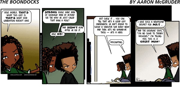 Read online The Boondocks Collection comic -  Issue # Year 2001 - 98