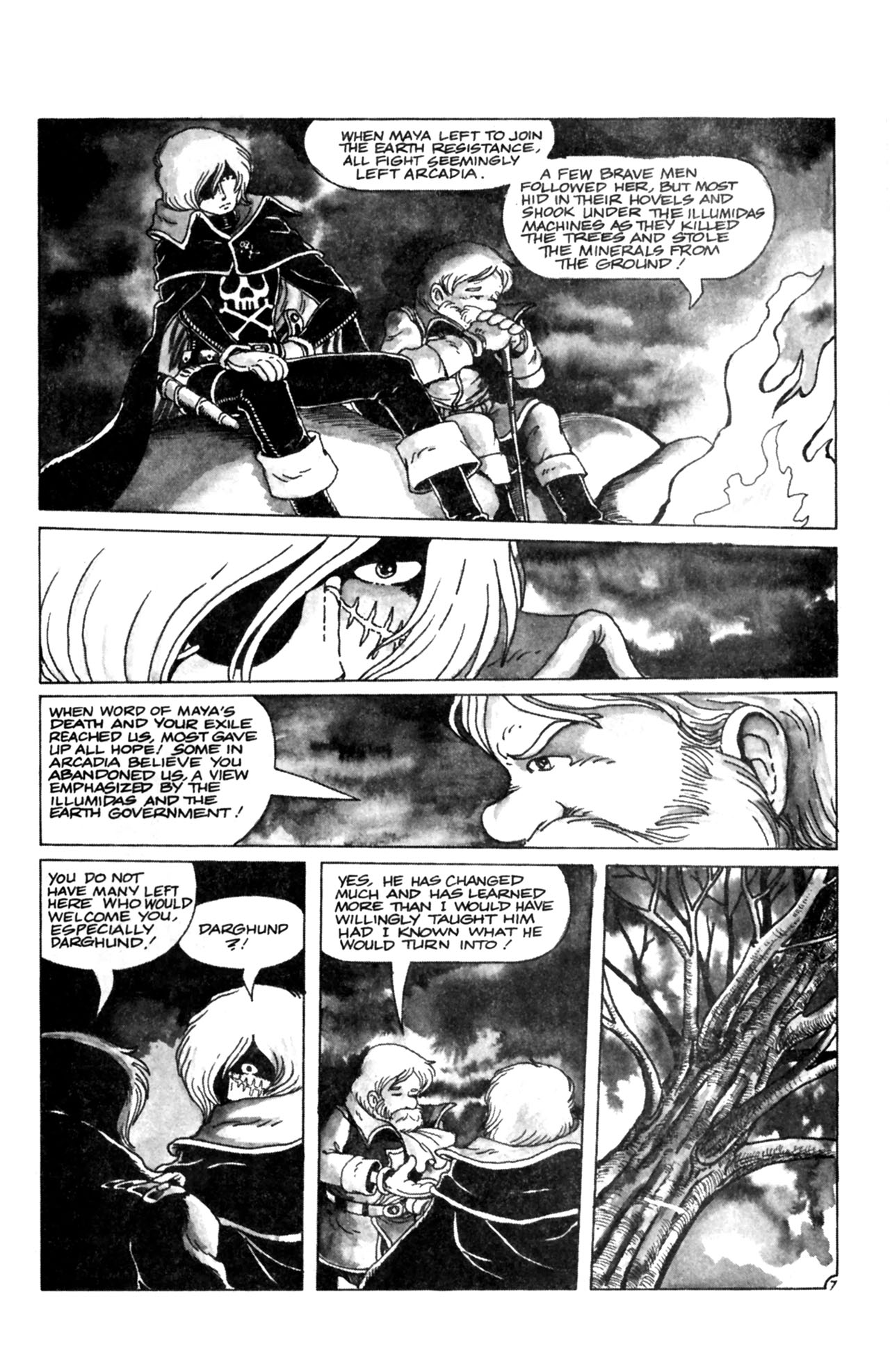Read online Captain Harlock comic -  Issue #2 - 9