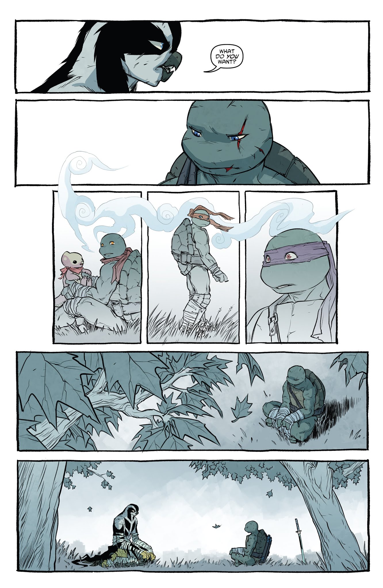 Read online Teenage Mutant Ninja Turtles: Macro-Series comic -  Issue #3 - 23