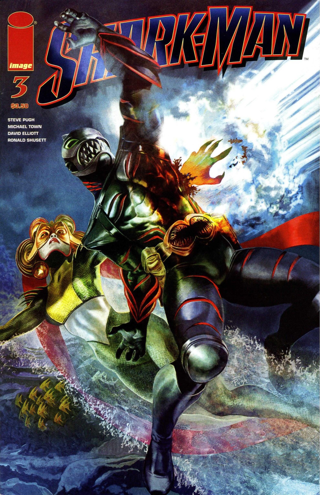 Read online Shark-Man comic -  Issue #3 - 1