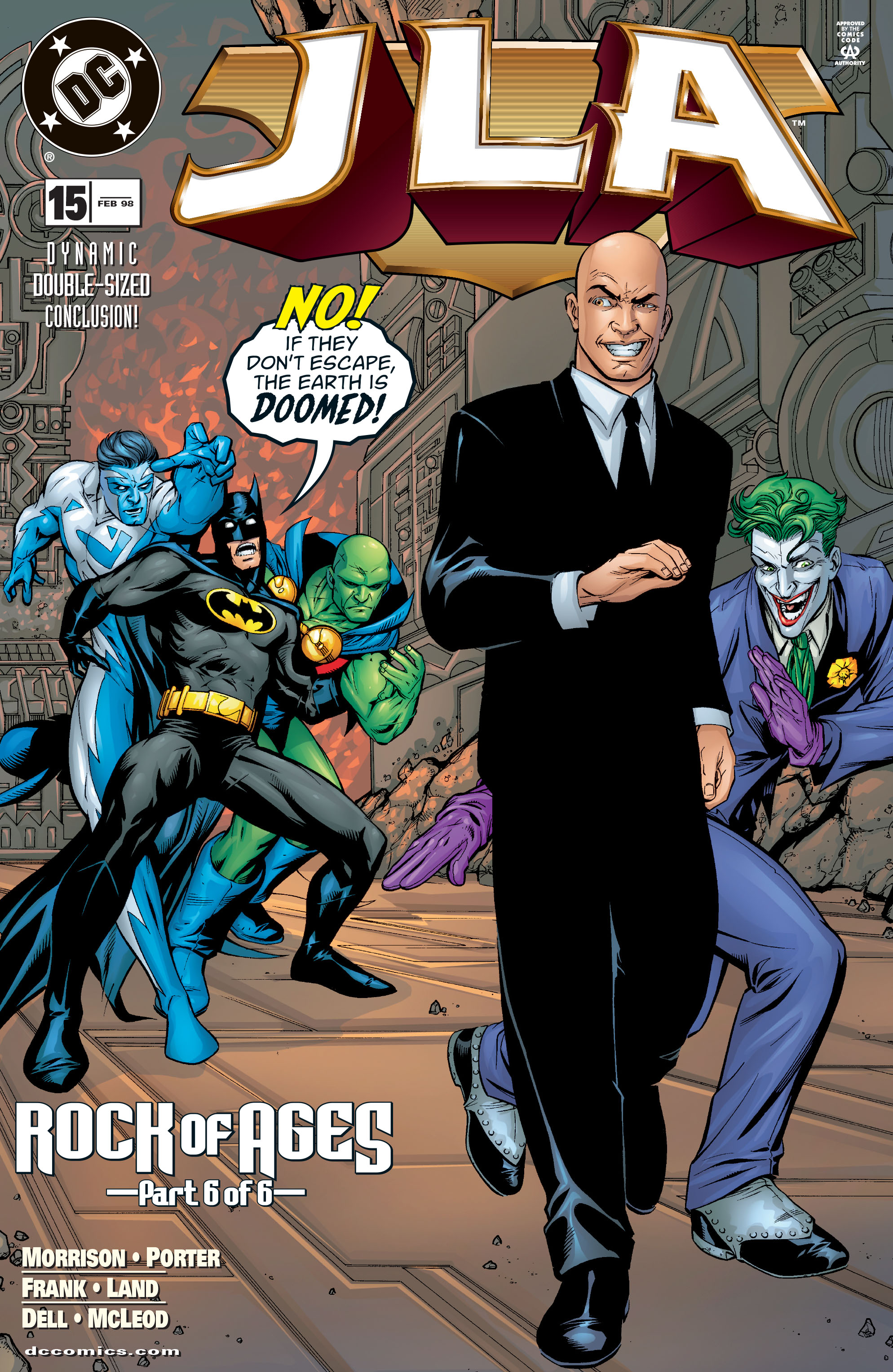 Read online JLA (1997) comic -  Issue #15 - 1