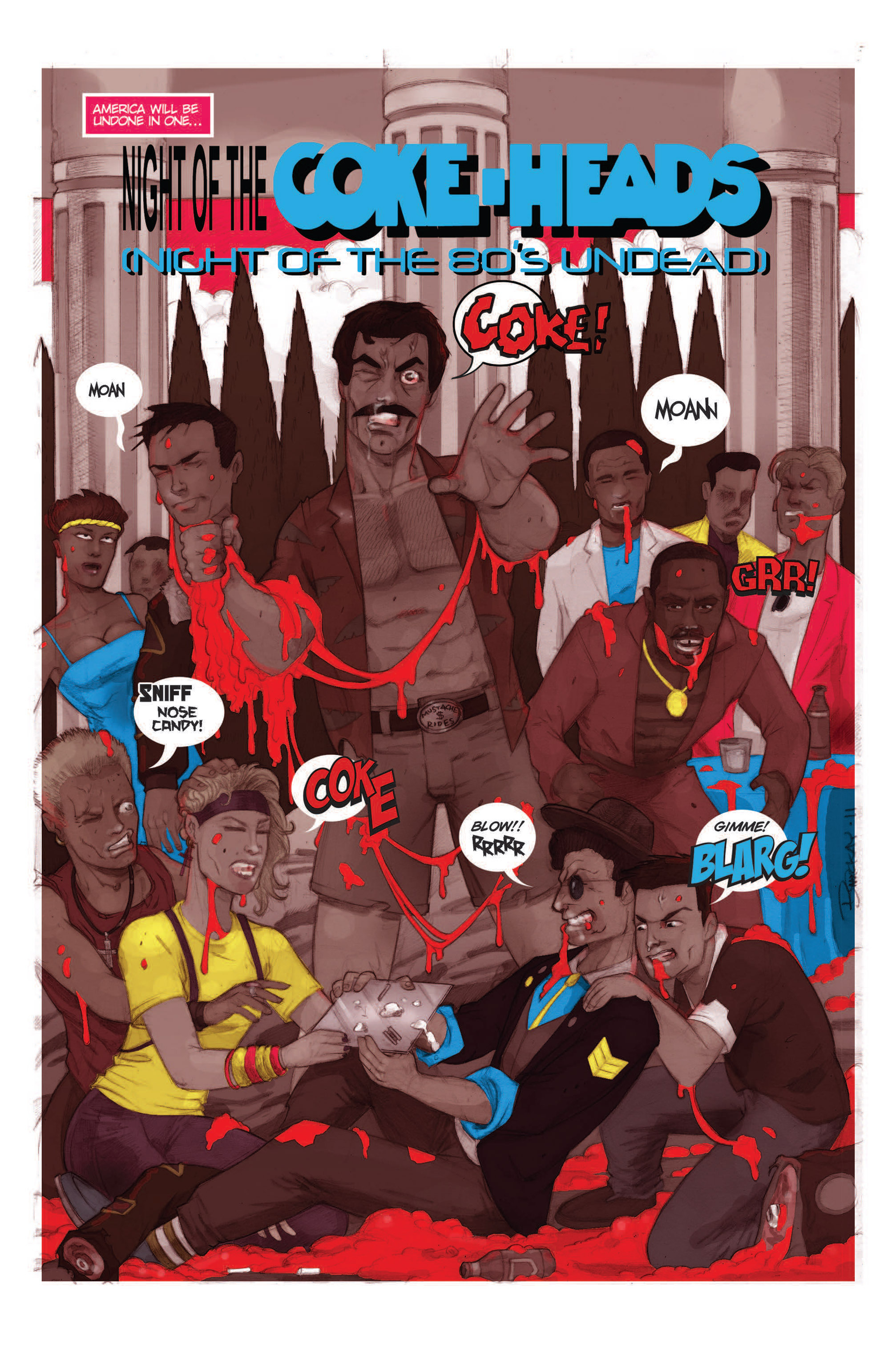 Read online Night of the 80's Undead comic -  Issue # TPB - 7