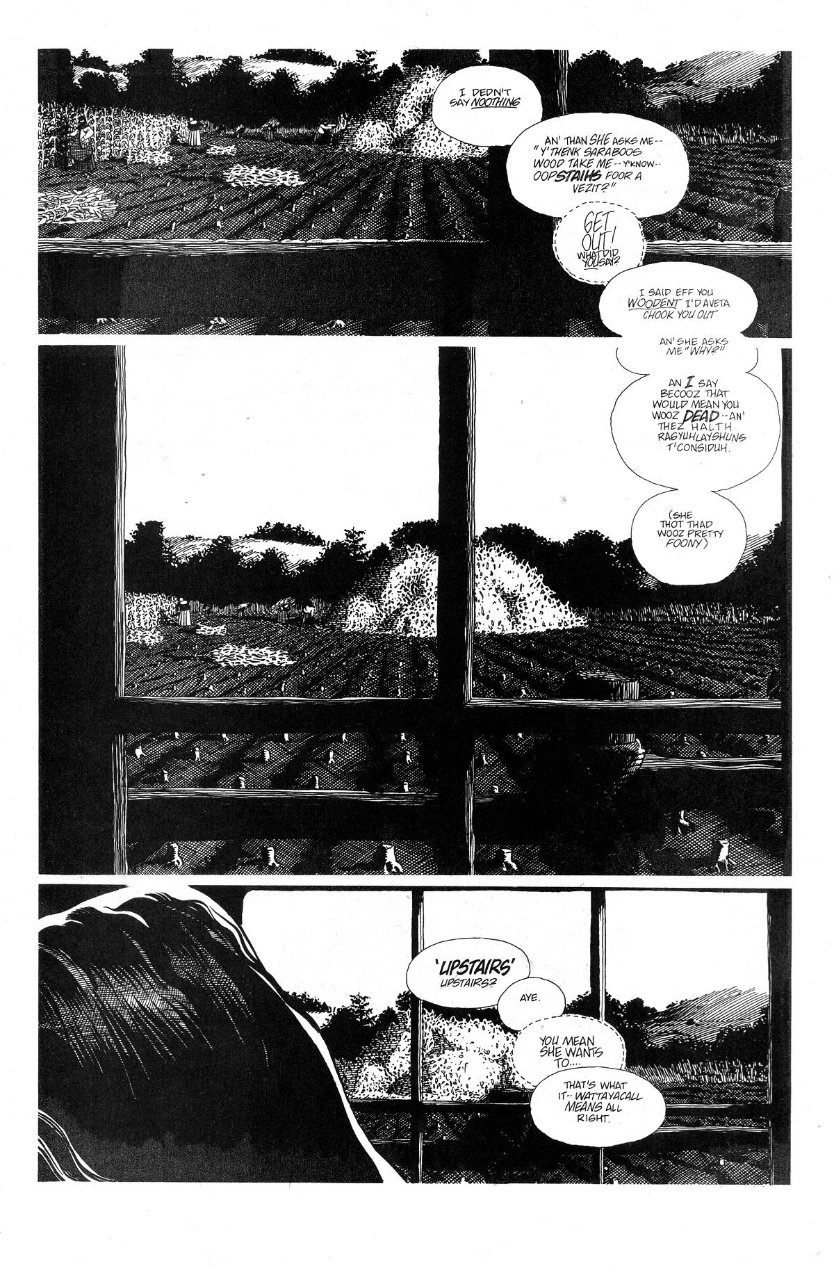 Read online Cerebus comic -  Issue #208 - 5