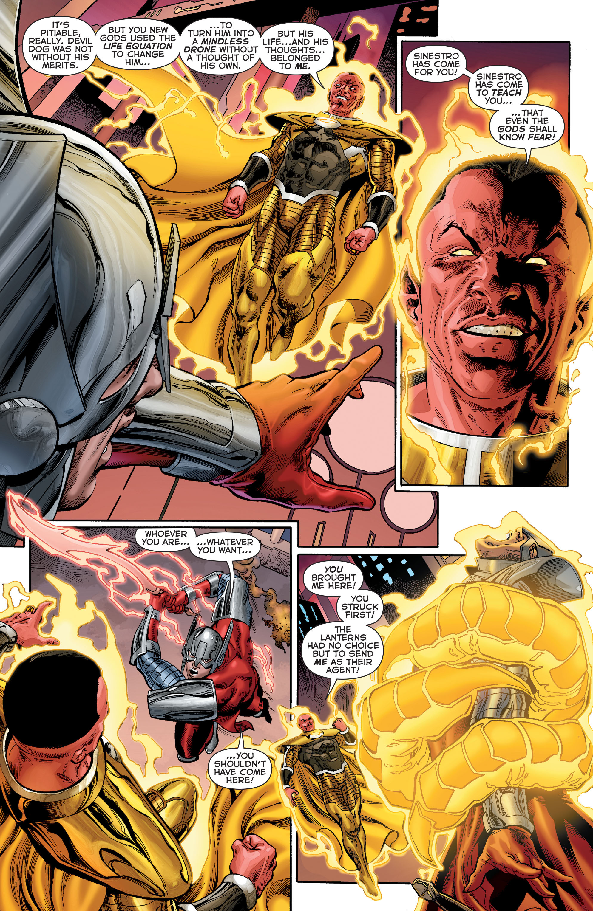 Read online Sinestro comic -  Issue #8 - 4