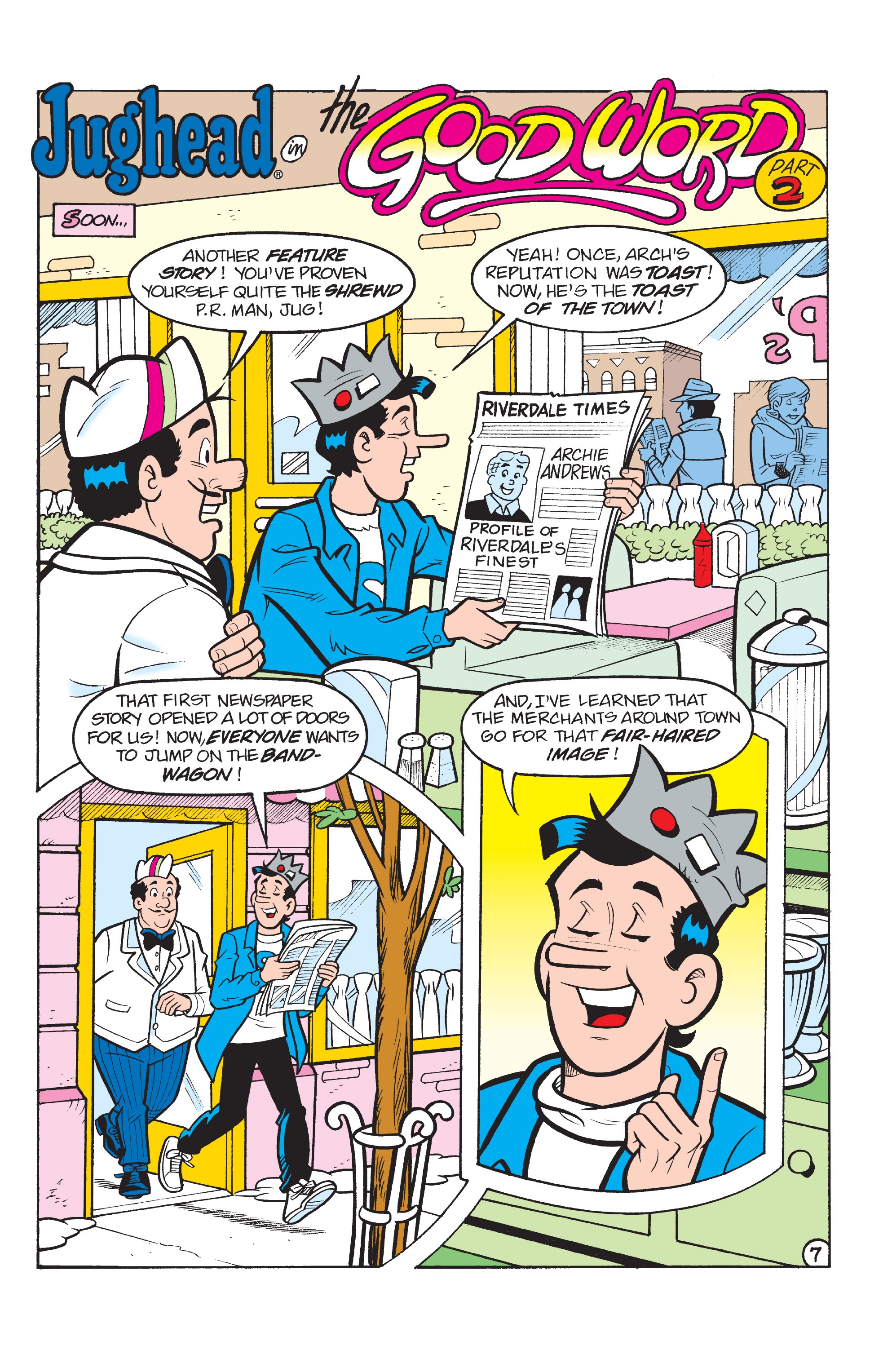Read online Archie's Pal Jughead Comics comic -  Issue #156 - 8