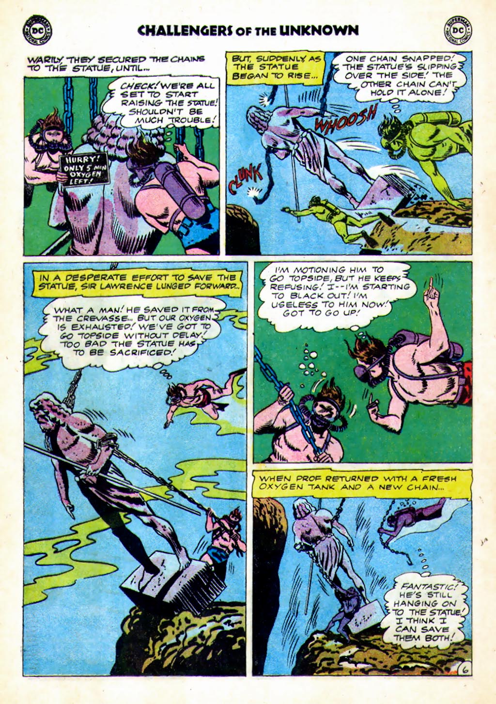 Challengers of the Unknown (1958) Issue #31 #31 - English 8