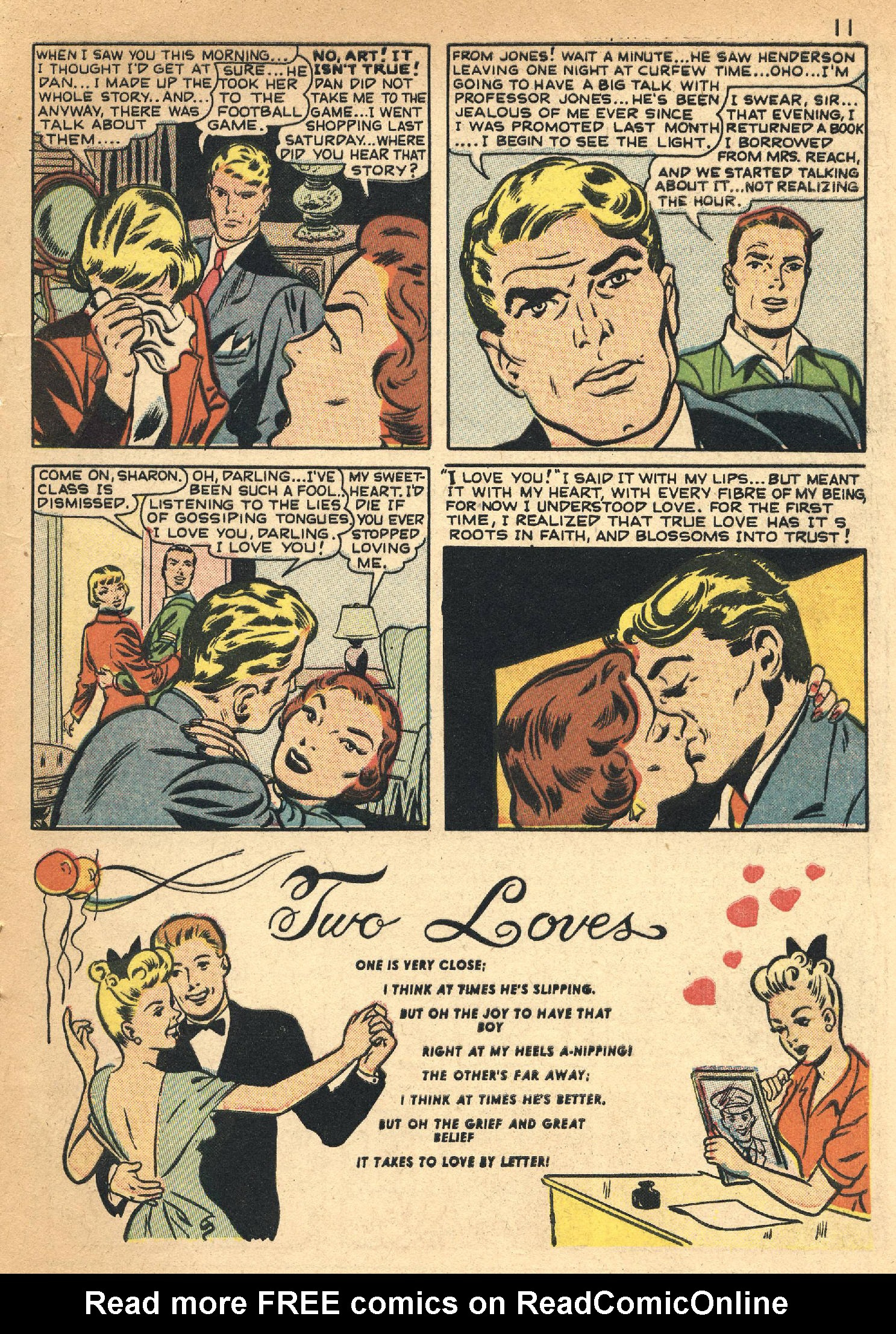 Read online Darling Romance comic -  Issue #1 - 11