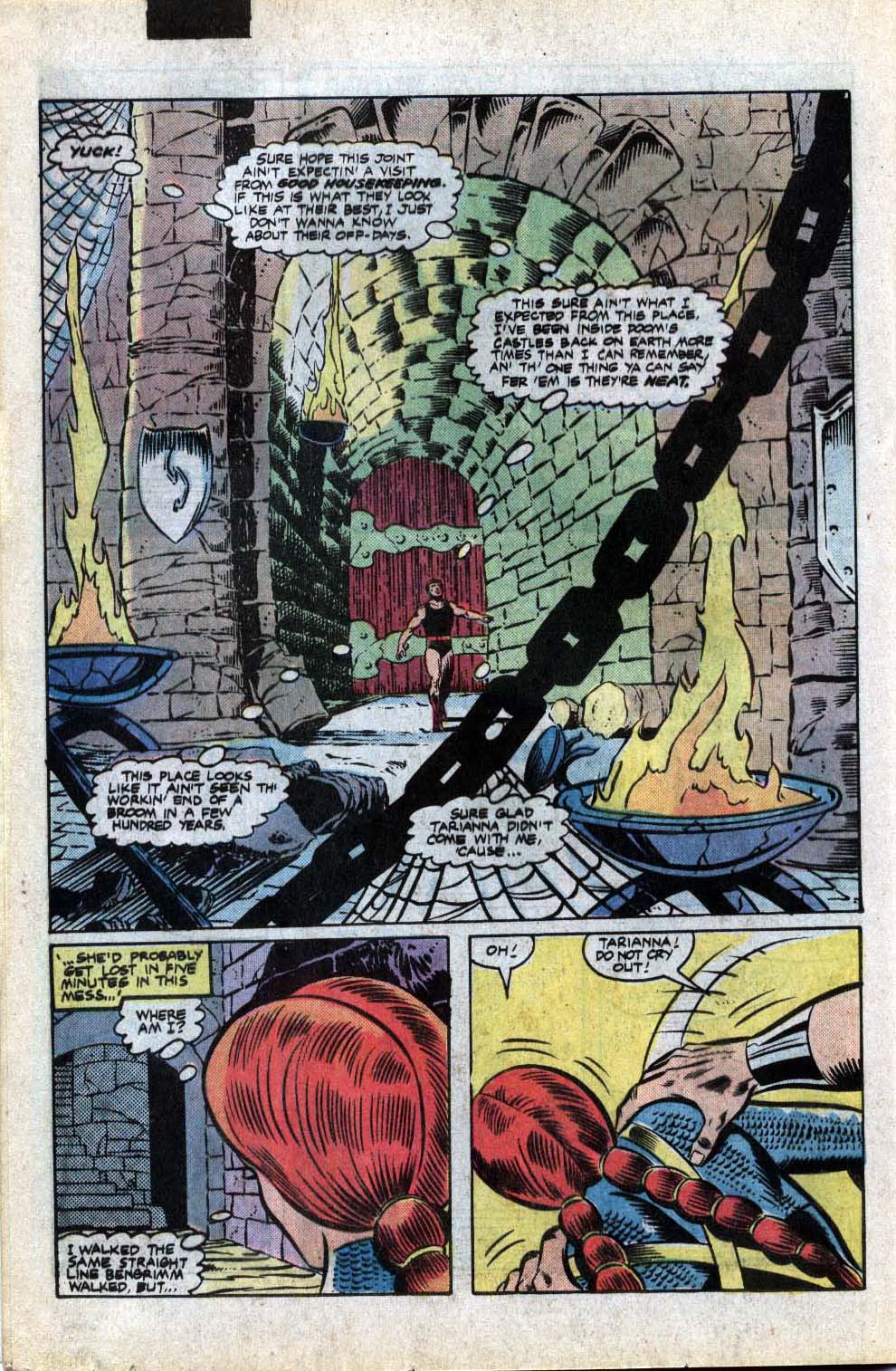 Read online The Thing comic -  Issue #13 - 14