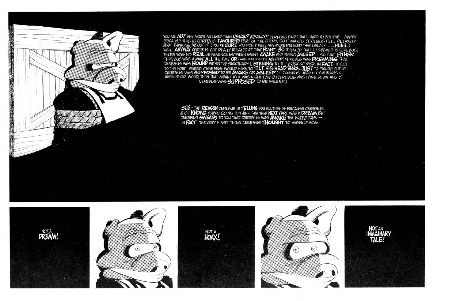 Read online Cerebus comic -  Issue #271 - 16