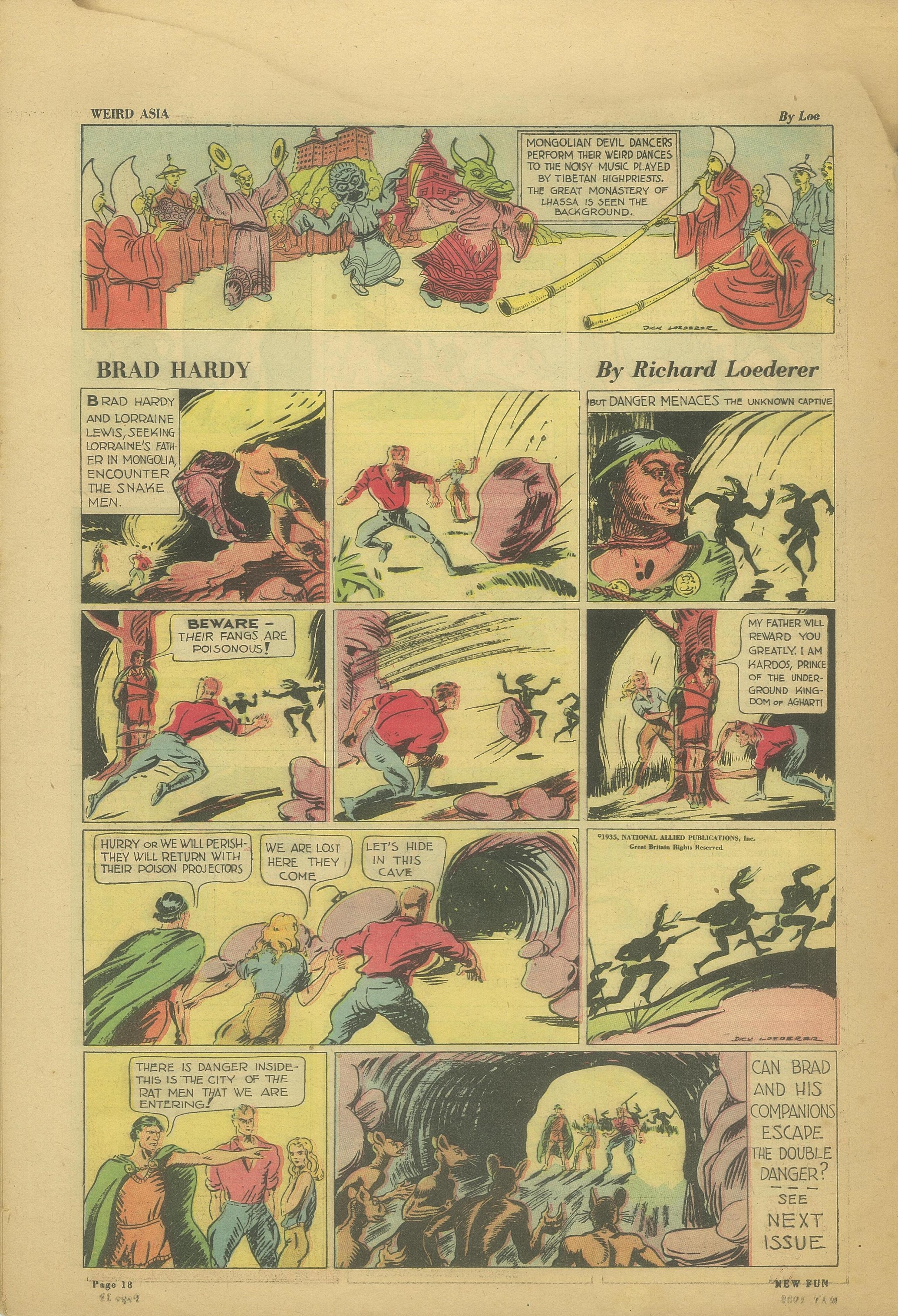 Read online New Fun comic -  Issue #4 - 21