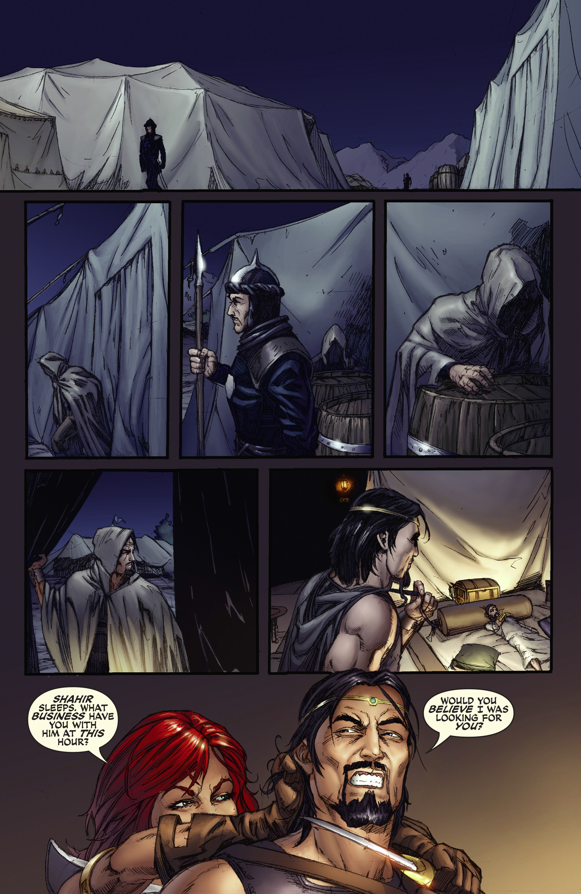 Read online Red Sonja Travels comic -  Issue # TPB 2 (Part 1) - 144