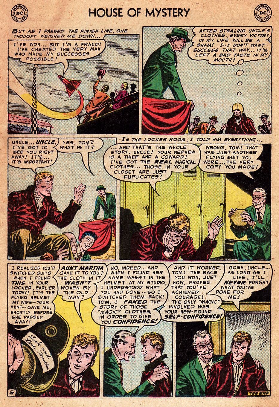 Read online House of Mystery (1951) comic -  Issue #44 - 16