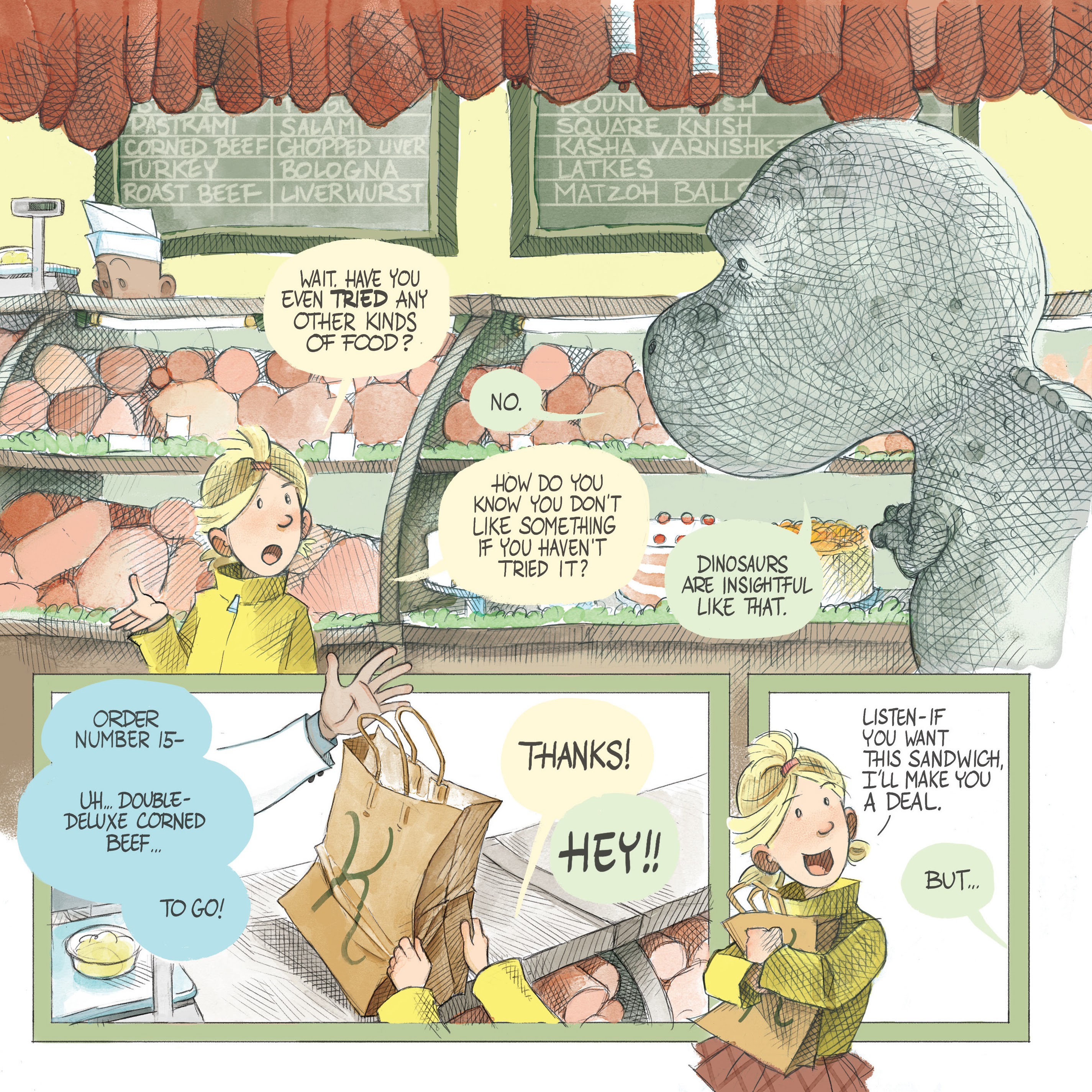 Read online Bolivar Eats New York: A Discovery Adventure comic -  Issue # Full - 7