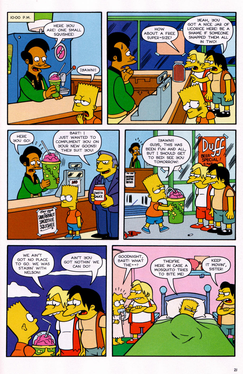 Read online Simpsons Comics comic -  Issue #128 - 18