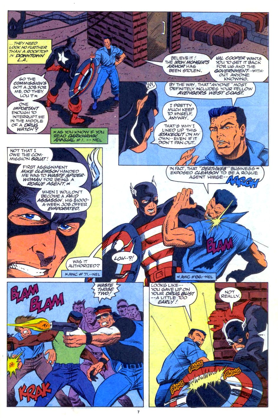 Read online Avengers West Coast (1989) comic -  Issue # Annual 7 - 7