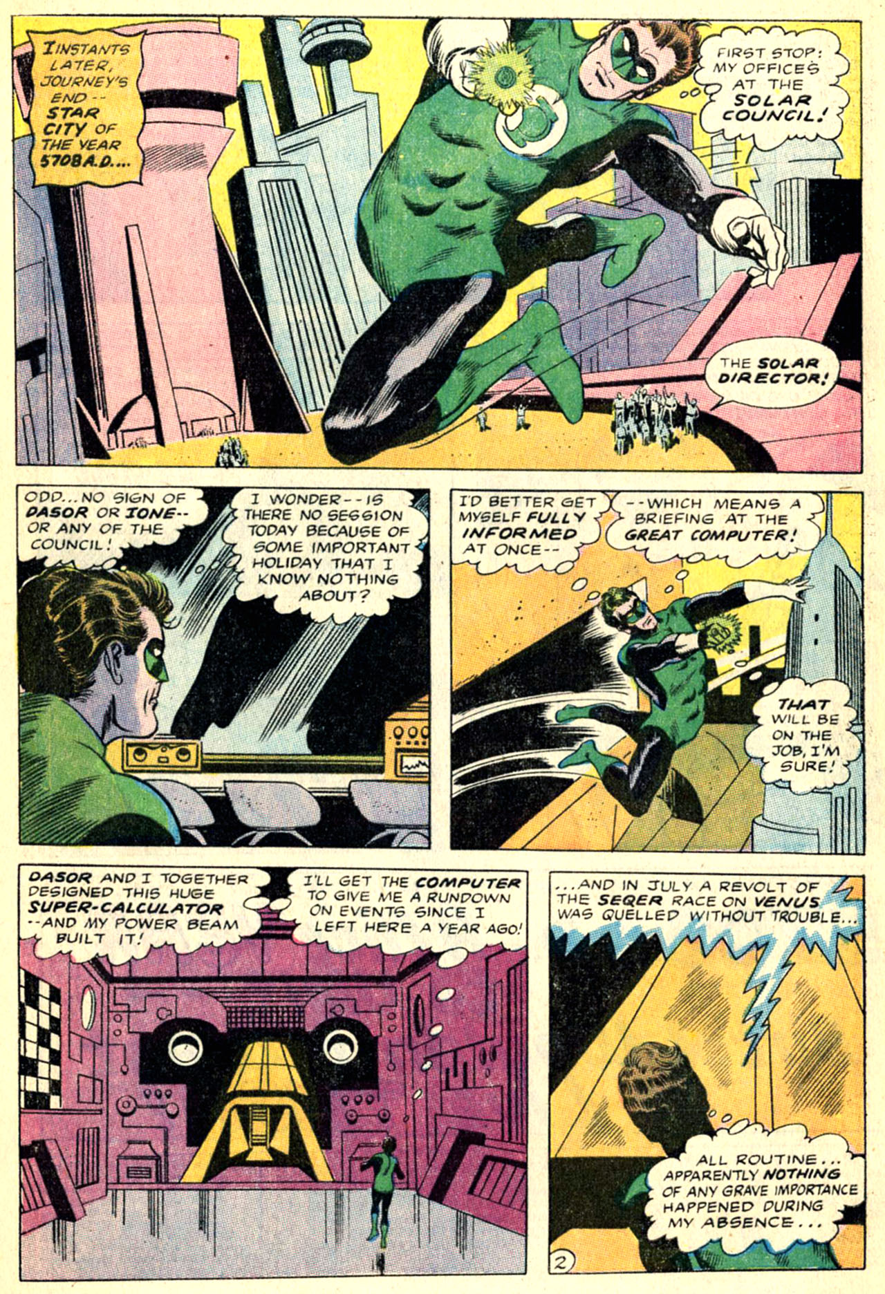 Green Lantern (1960) Issue #66 #69 - English 4