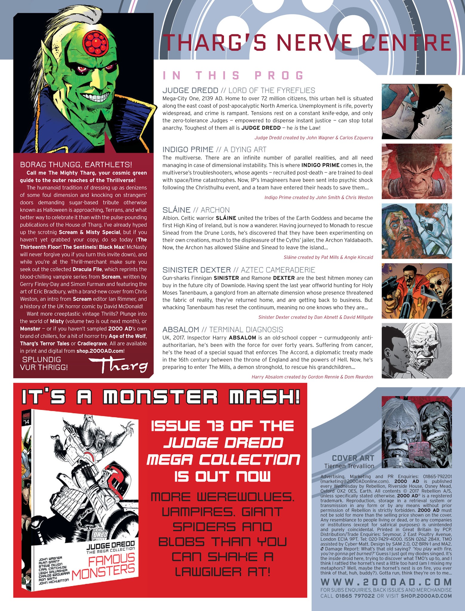 Read online 2000 AD comic -  Issue #2054 - 2