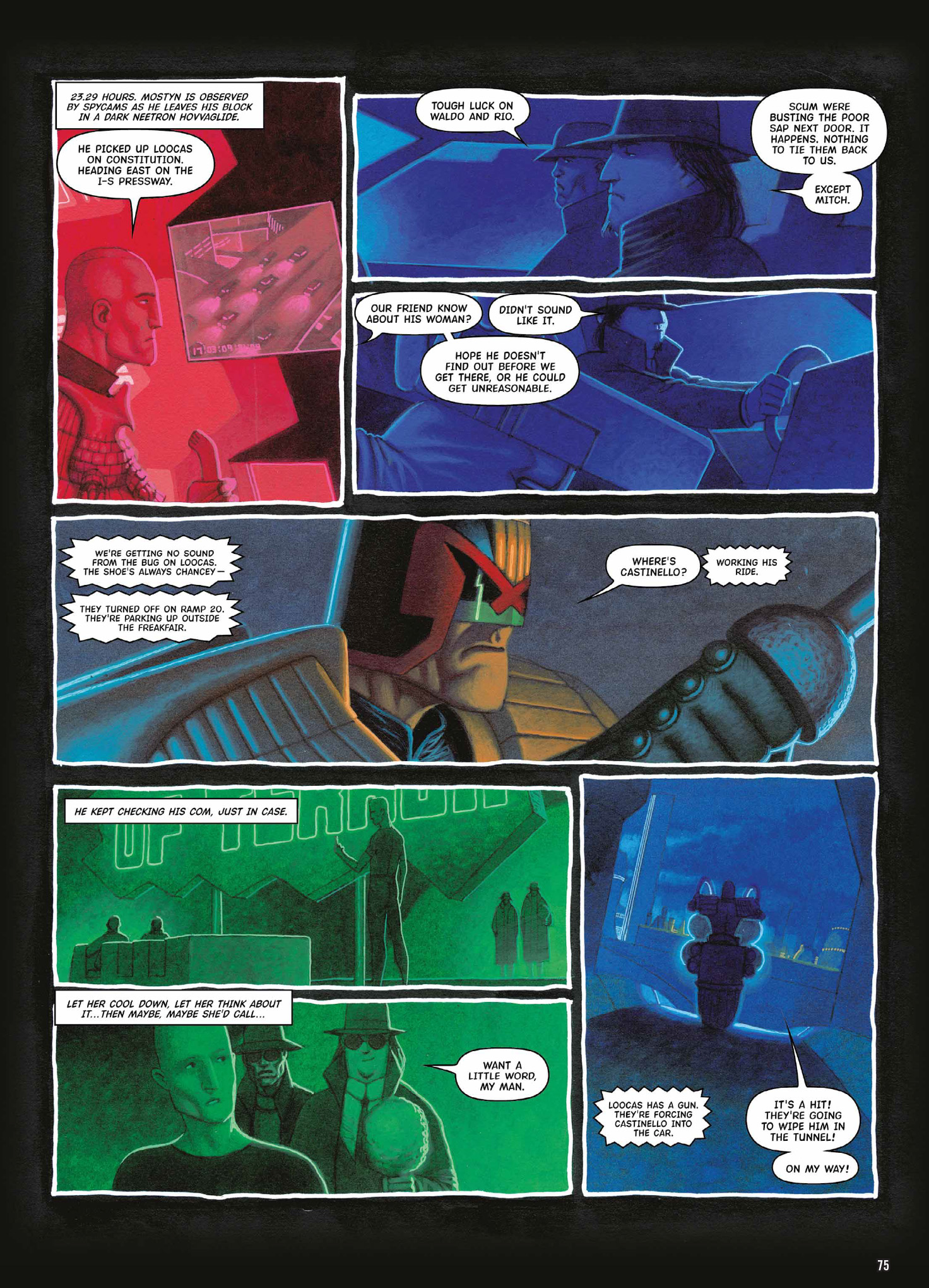 Read online Judge Dredd: The Complete Case Files comic -  Issue # TPB 39 (Part 1) - 76